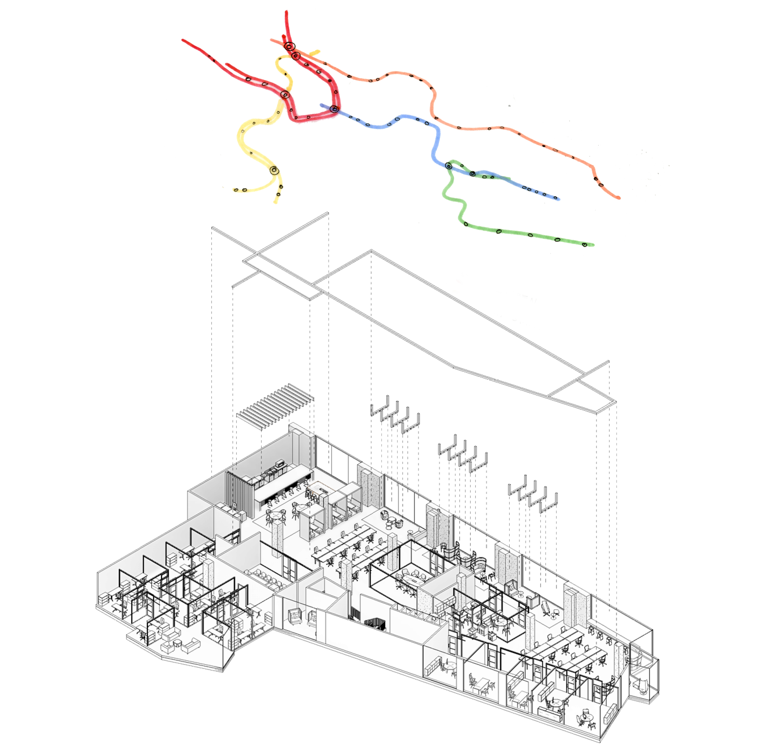 Exploded Axon