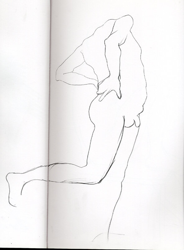 Life drawing - short pose