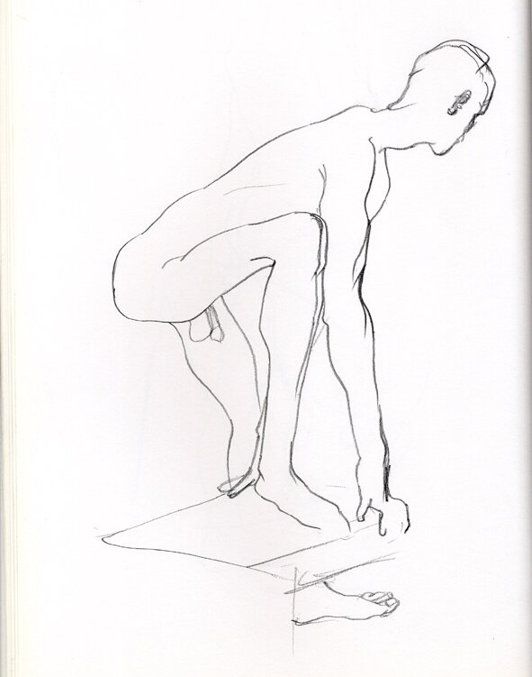 Life drawing - short pose