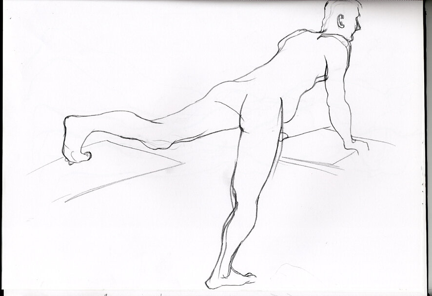 Life drawing - short pose