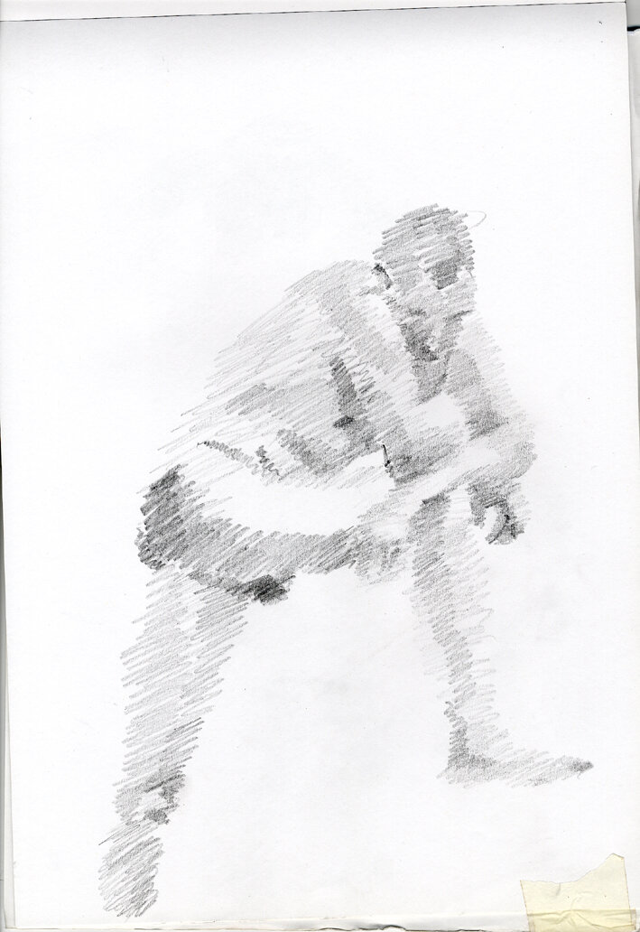 Life drawing - 20 min pose