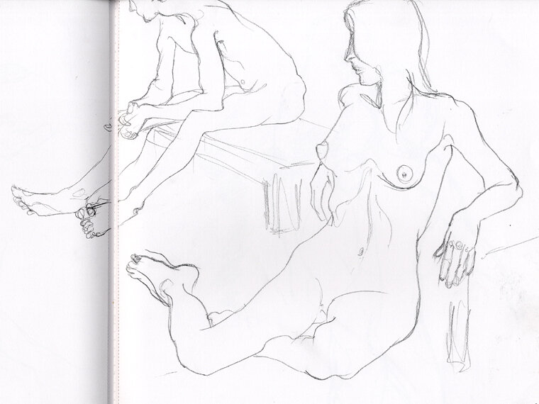 Life drawing - long pose