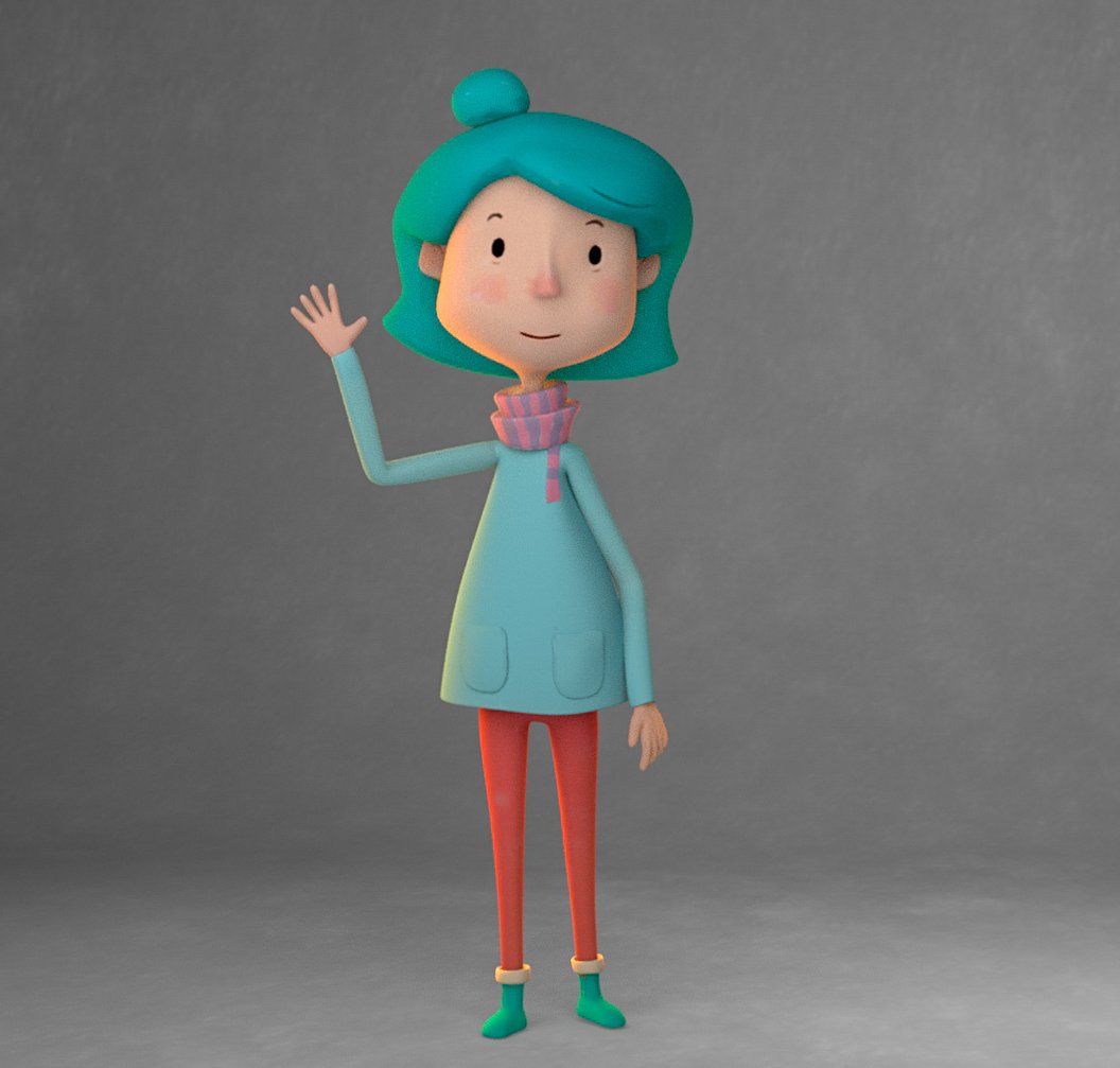 Modeled, lit and rendered in Maya. Rigged with Advanced Skeleton. Textured with Substance Painter