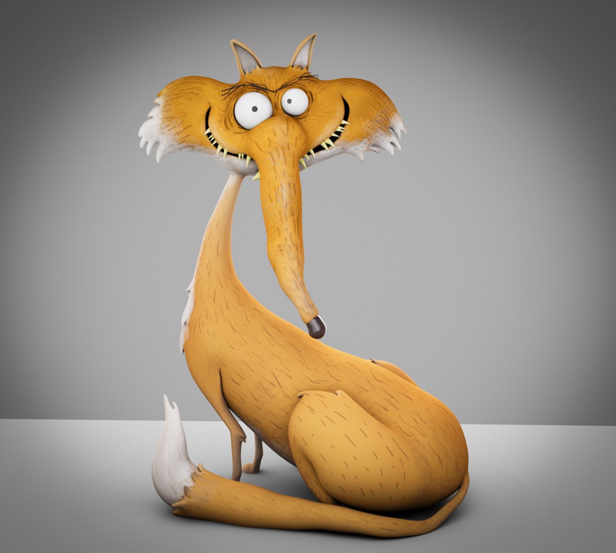 Modeled, lit and rendered in Maya. Textured in Substance
