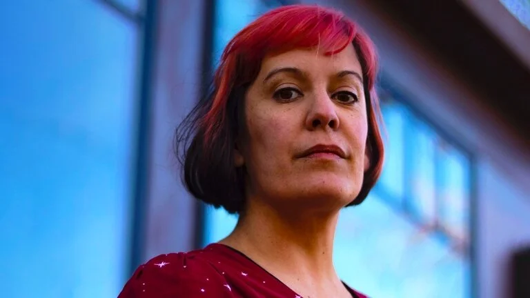 Morgan moderates discussion with Amy Westervelt on media and climate change