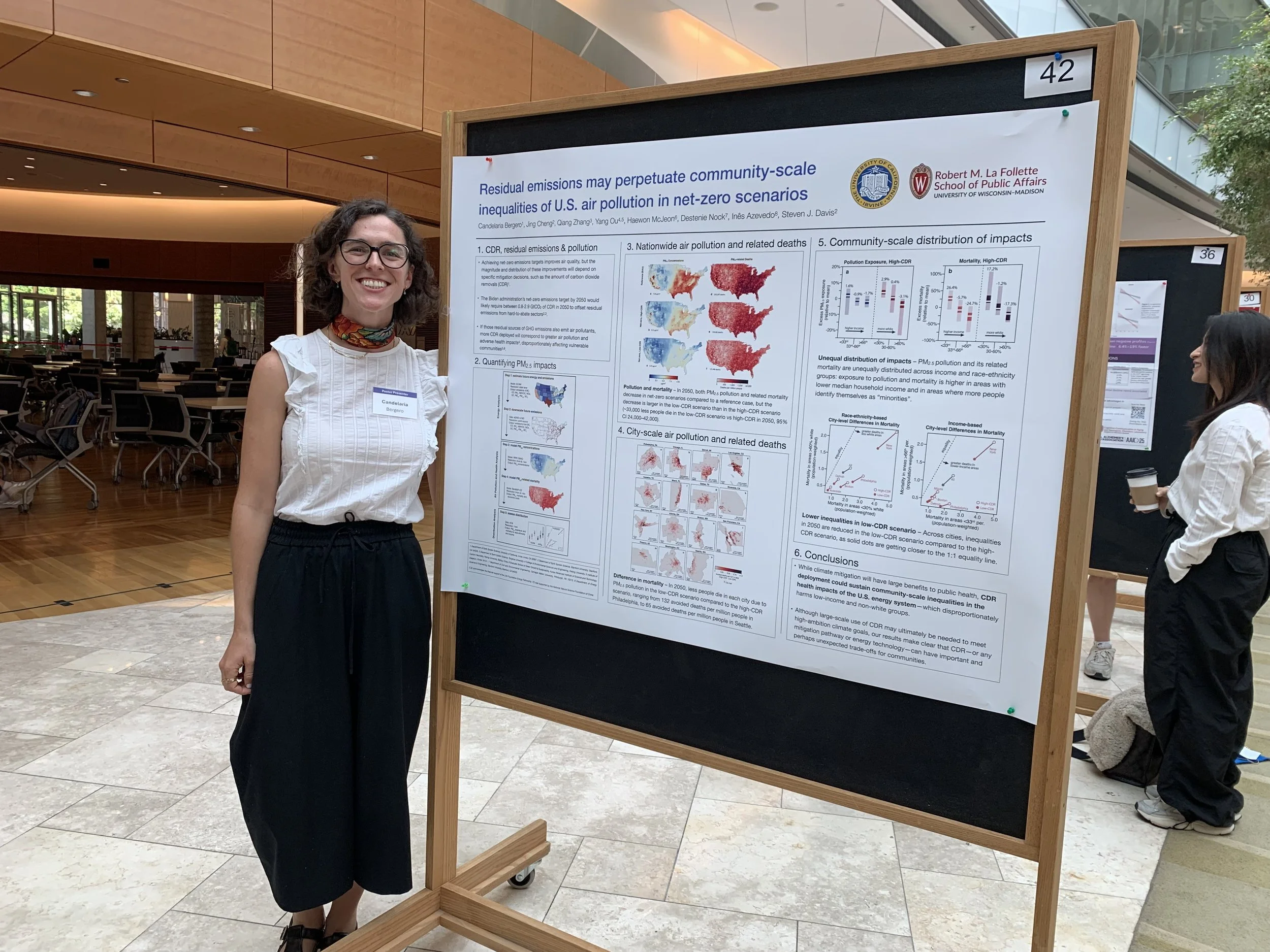 Cande presents at the 2025 Postdoc Symposium at UW-Madison