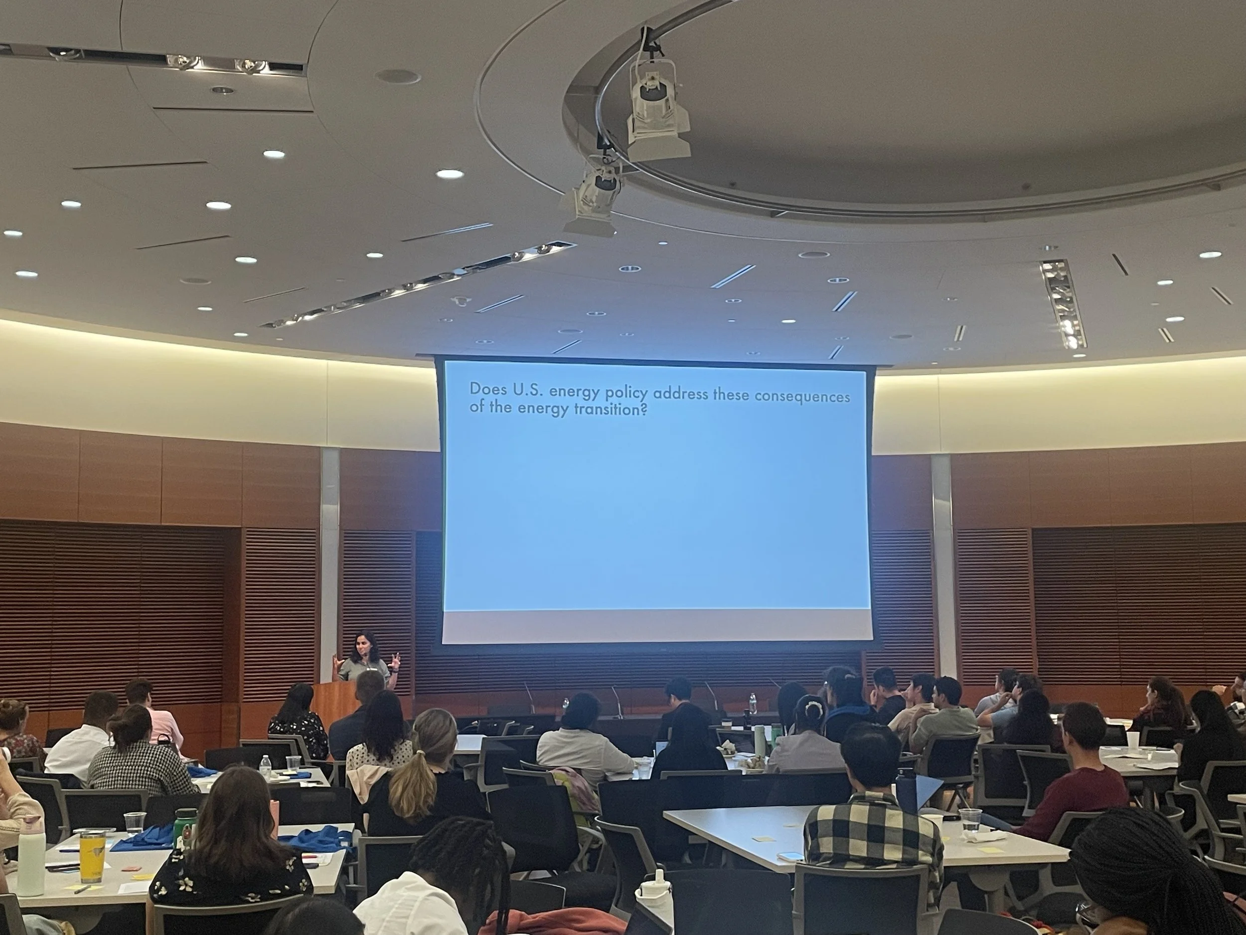 Mokshda presents at the 2025 Postdoc Symposium at UW-Madison