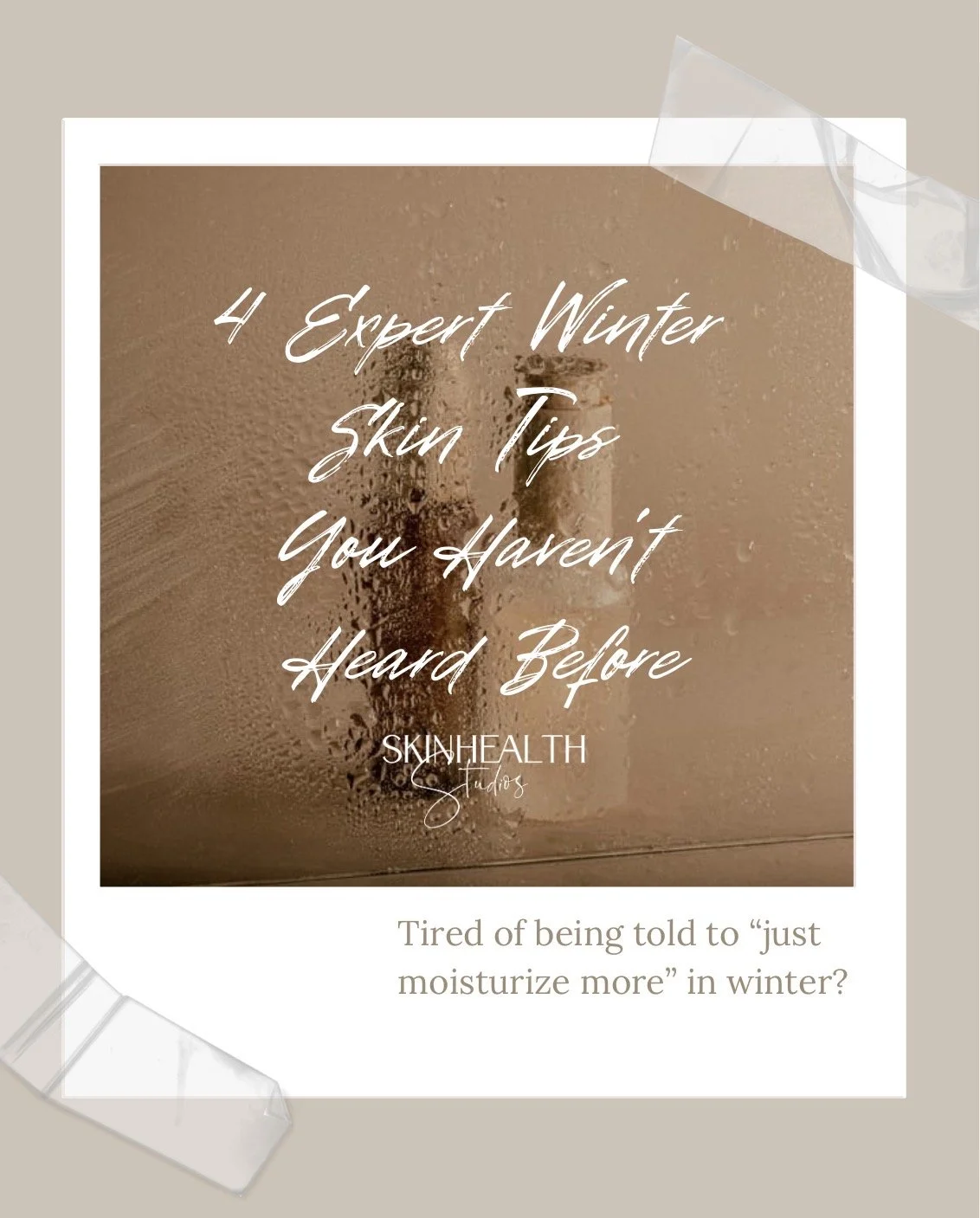 4 Expert Winter Skin Tips You Haven’t Heard Before