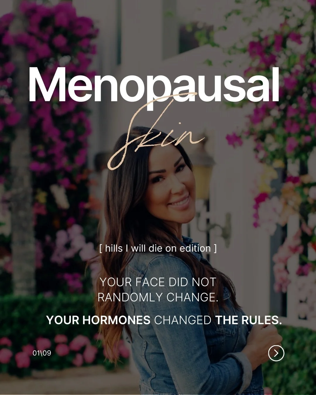 If you&rsquo;re waking up with dryness that won&rsquo;t quit, makeup suddenly sitting weird, redness/flushing, crepey texture, or pigment that showed up out of nowhere &mdash; you&rsquo;re not dramatic. You&rsquo;re in a different hormonal operating 