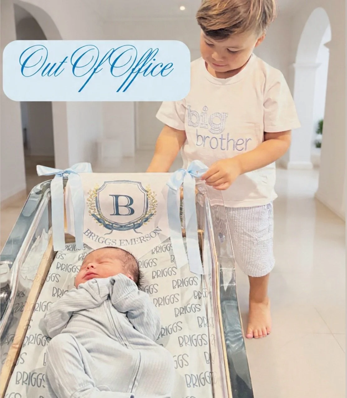Out of the office and officially out of pocket for more baby snuggles&hellip; 🩵

Our family welcomed sweet baby Briggs, and this grandma is soaking up every second of newborn cuddles, tiny fingers, sleepy stretches, and all the love that comes with 