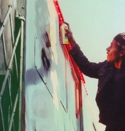 &ldquo;I&rsquo;m here and I want to be heard. I come from the streets, I painted on subways, and I feel my work is important. I want people to see it &mdash; I want to influence others.&rdquo; &mdash; street artist DONDI 

In 1970s New York, subway c