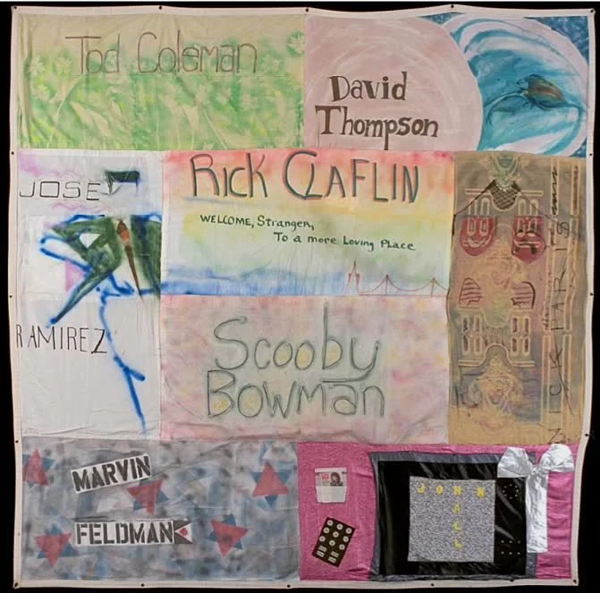 Three feet wide and six feet long&mdash;the size of a grave. The first fabric panel of what would become the AIDS Memorial Quilt @nationalaidsmemorial was conceptualized following the October 10, 1986, death of Marvin Feldman from AIDS by his friend,