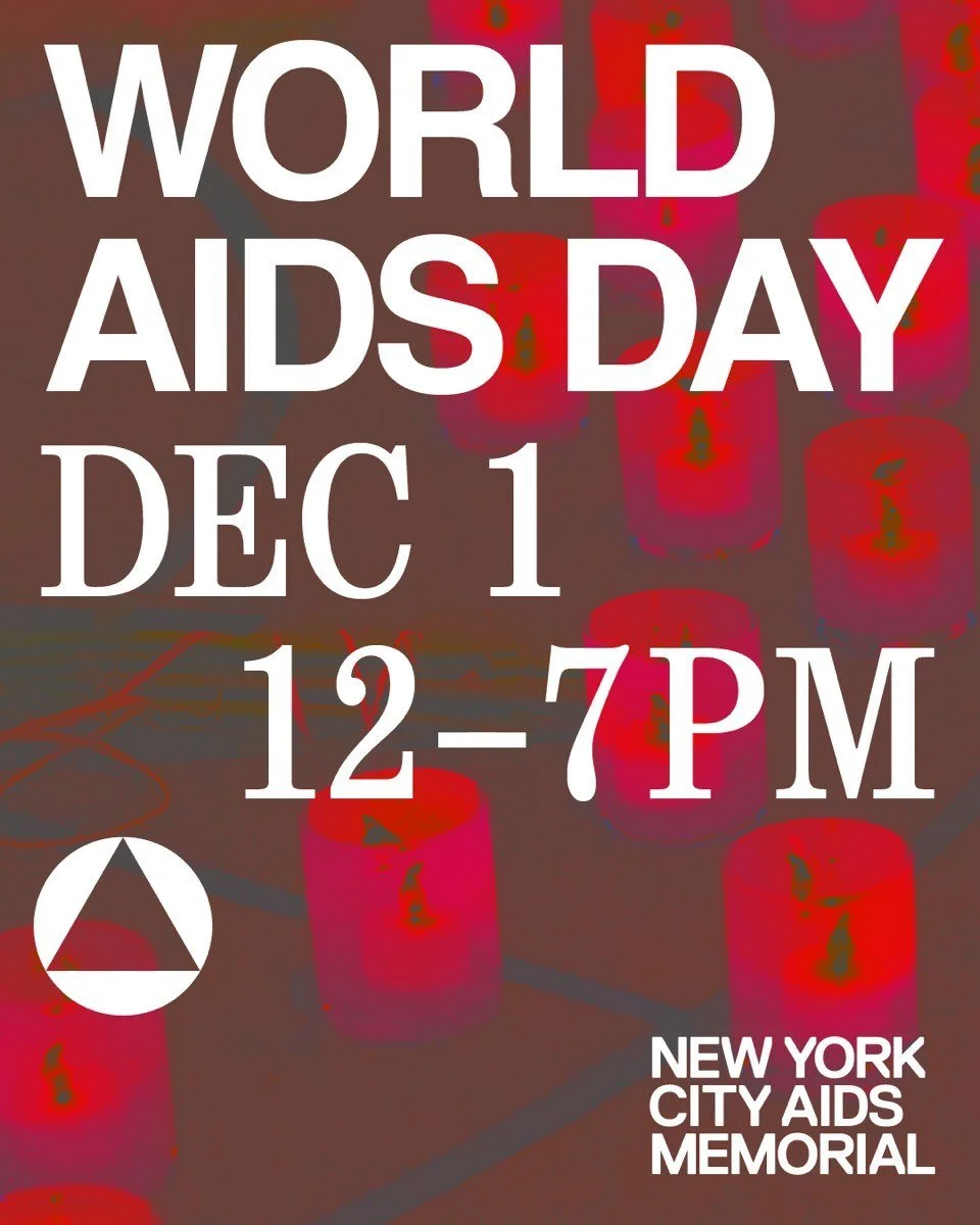 Each year, on December 1st, #WorldAIDSDay brings us together to remember those lost to and impacted by HIV/AIDS and to champion the ongoing fight against the epidemic.

#NYCAIDSMemorial will host its annual observance of World AIDS Day on December 1s