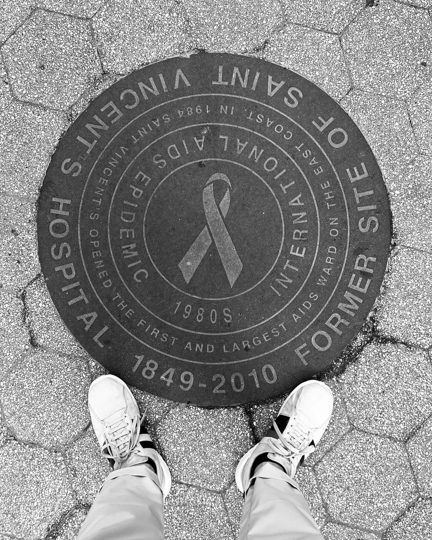 A reminder of the significance of this site, and this #NYCAIDSMemorial. 📸 @bjp123