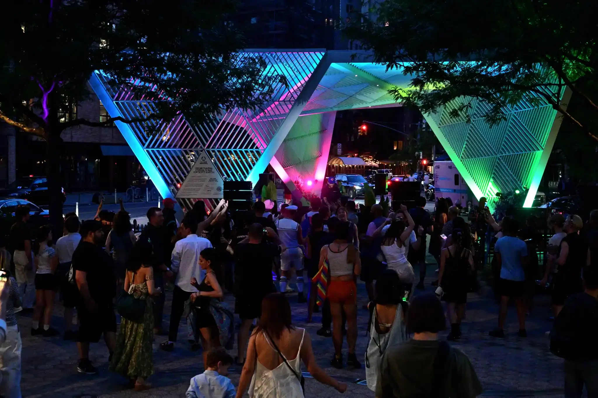 Pride at NYC AIDS Memorial.webp