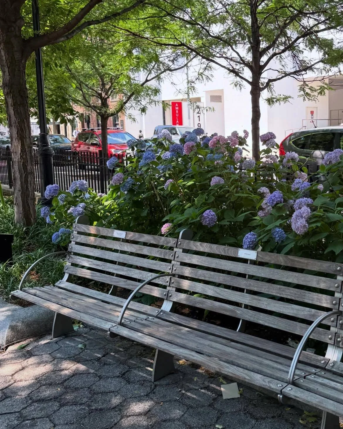 Sit. Reflect. Recommit to action. &ldquo;I Stop Somewhere Waiting For You&rdquo; is #NYCAIDSMemorial&rsquo;s bench dedication program &mdash; an opportunity to remember a friend, a family member, a loved one, a mentor, or a hero; or honor an activist