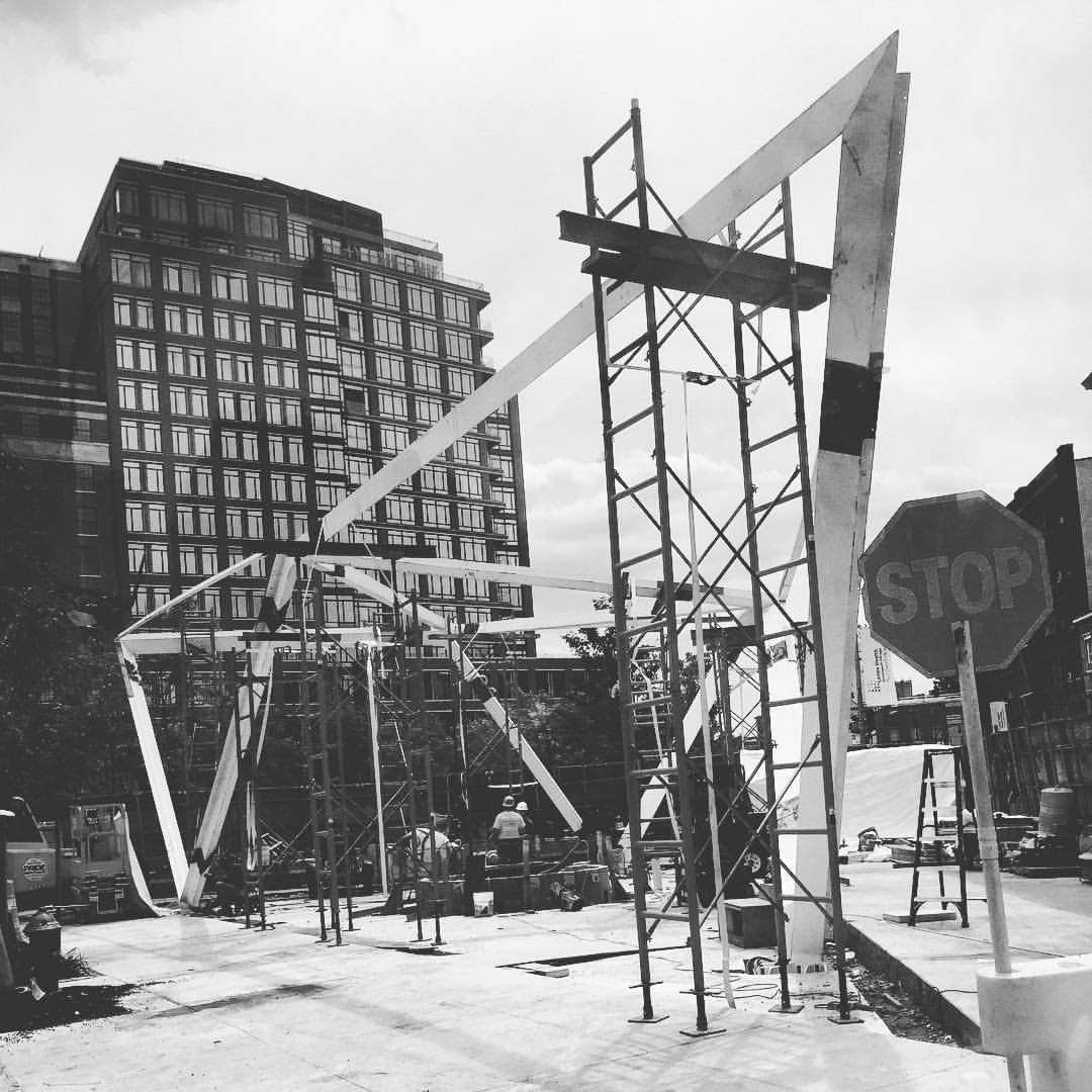 The white steel canopy of #NYCAIDSMemorial is the &ldquo;emotional centerpiece&rdquo; and one of many &ldquo;important reminders to continue our vigilance and, most of all, to educate new generations about the history of AIDS to ensure a future witho