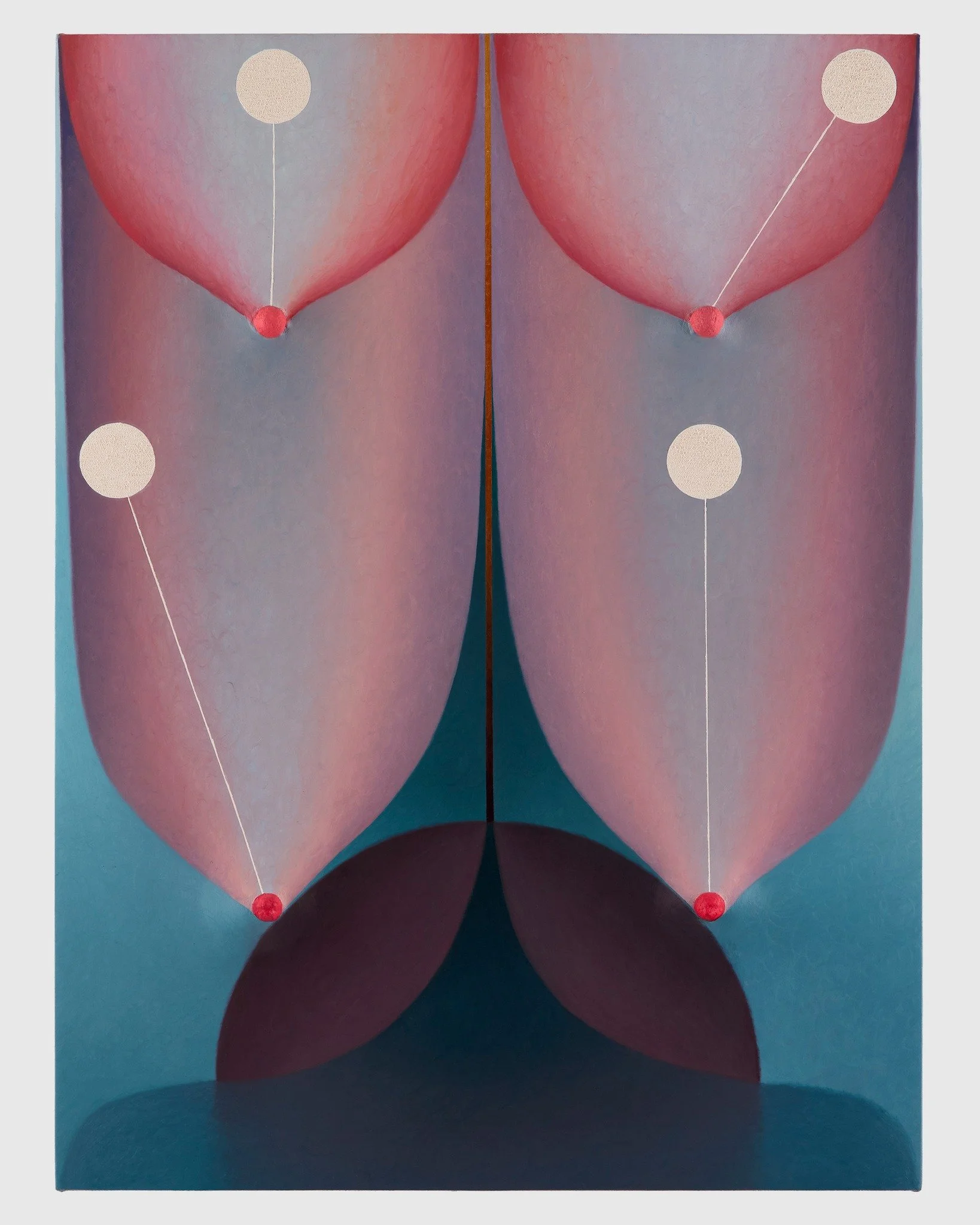 &ldquo;This painting is about passing down life skills and embodied knowledge to friends. Preserving the New York City AIDS Memorial felt like an appropriate context for this work, as connecting to community and supporting one another through collect