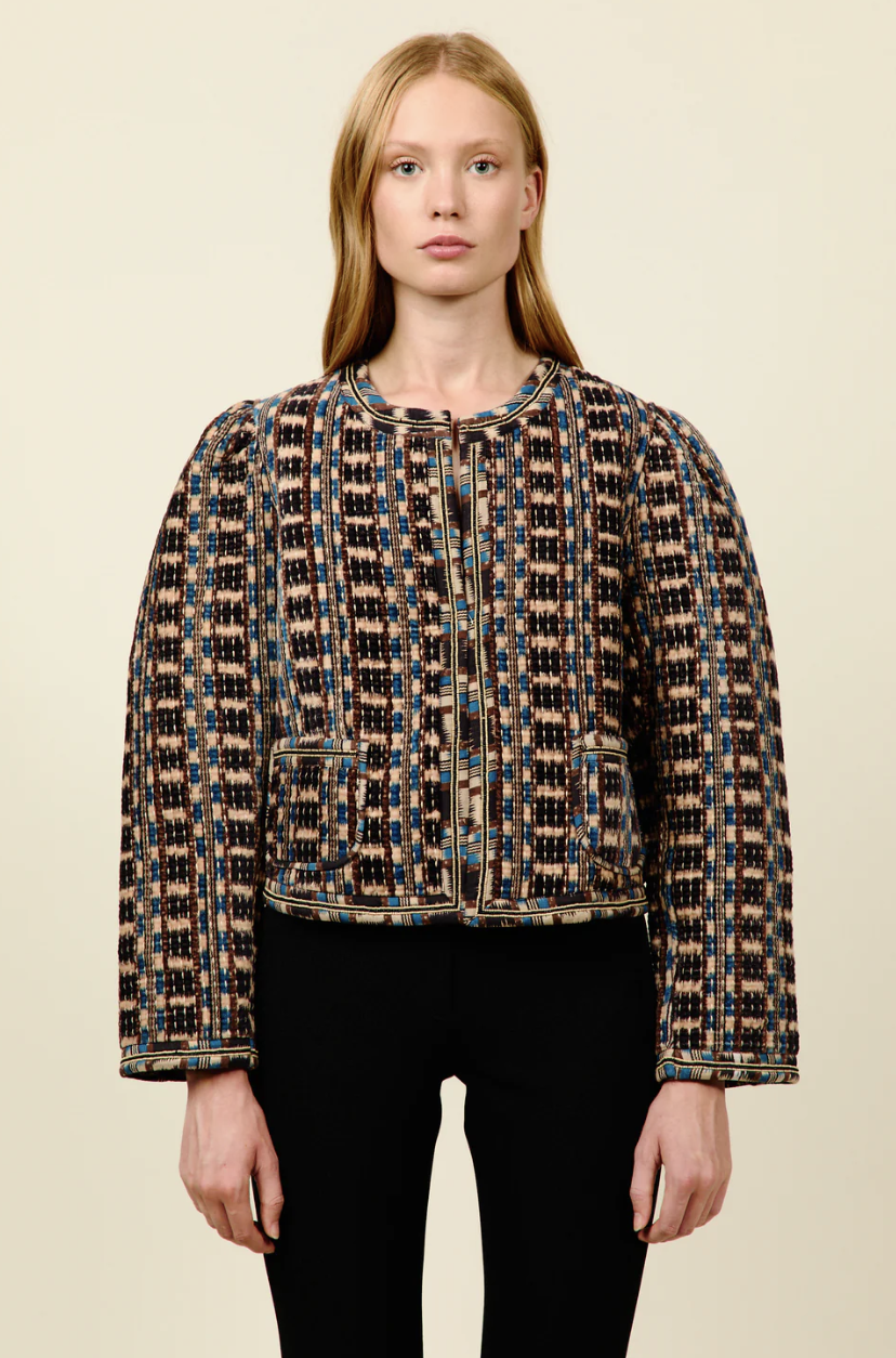 I have a jacket that reminds me of this and it's one of my most complimented pieces. 