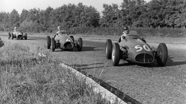 Juan Manuel Fangio’s victory 70 years ago aboard a Maserati at the Italian Grand Prix