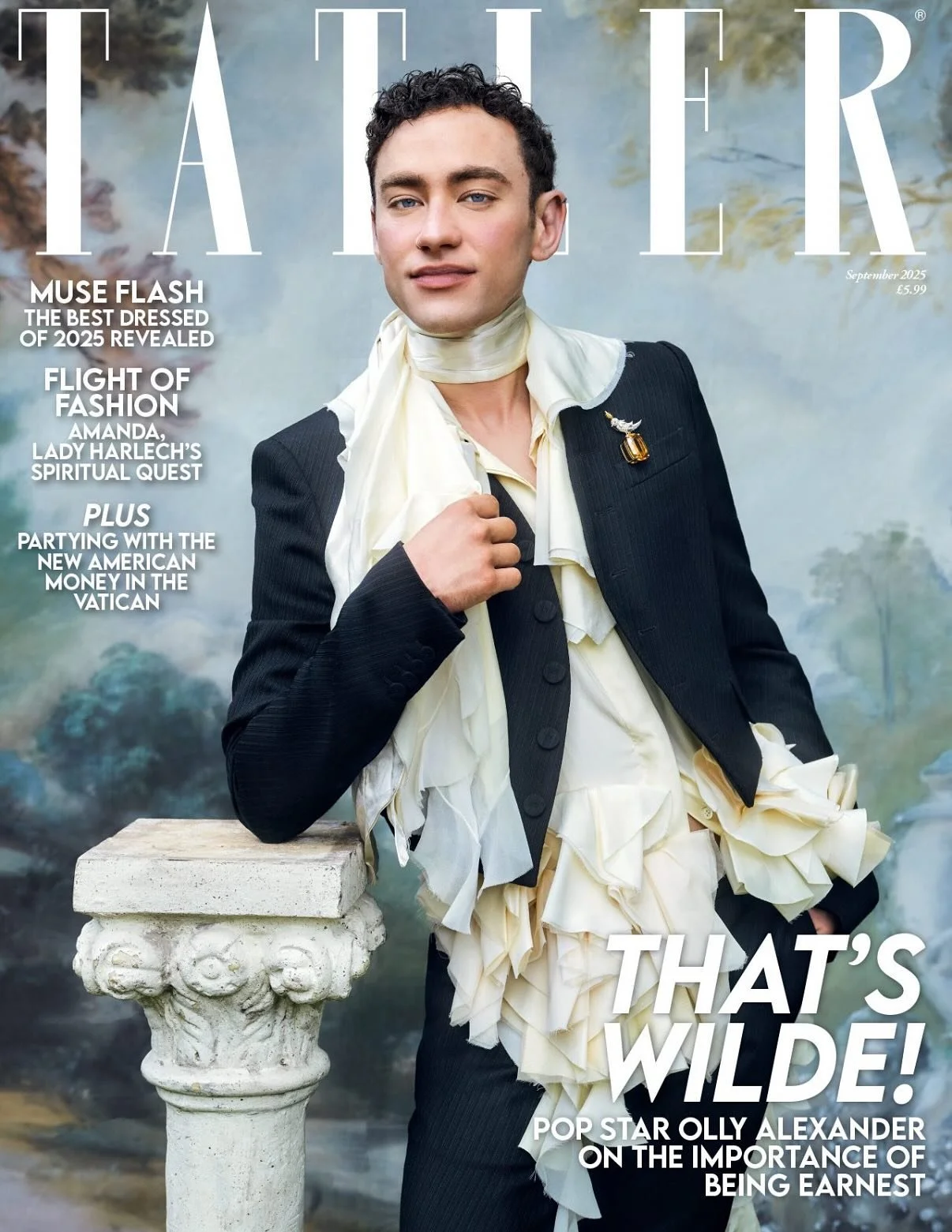@hectormacleanlondon waving the flag for British design for @tatlermagazine 🇬🇧 styled by @sophiepera