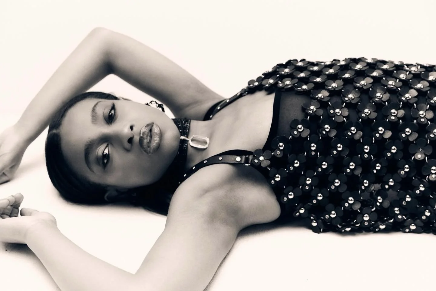 Taylor Tookes wearing the Lucky Leather Apron Dress for Num&eacute;ro Netherlands styled by Petar Georgiev. All from our LA showroom ⚡️

#InHouseEffect #EditorialPlacement #StyledViaInHouse