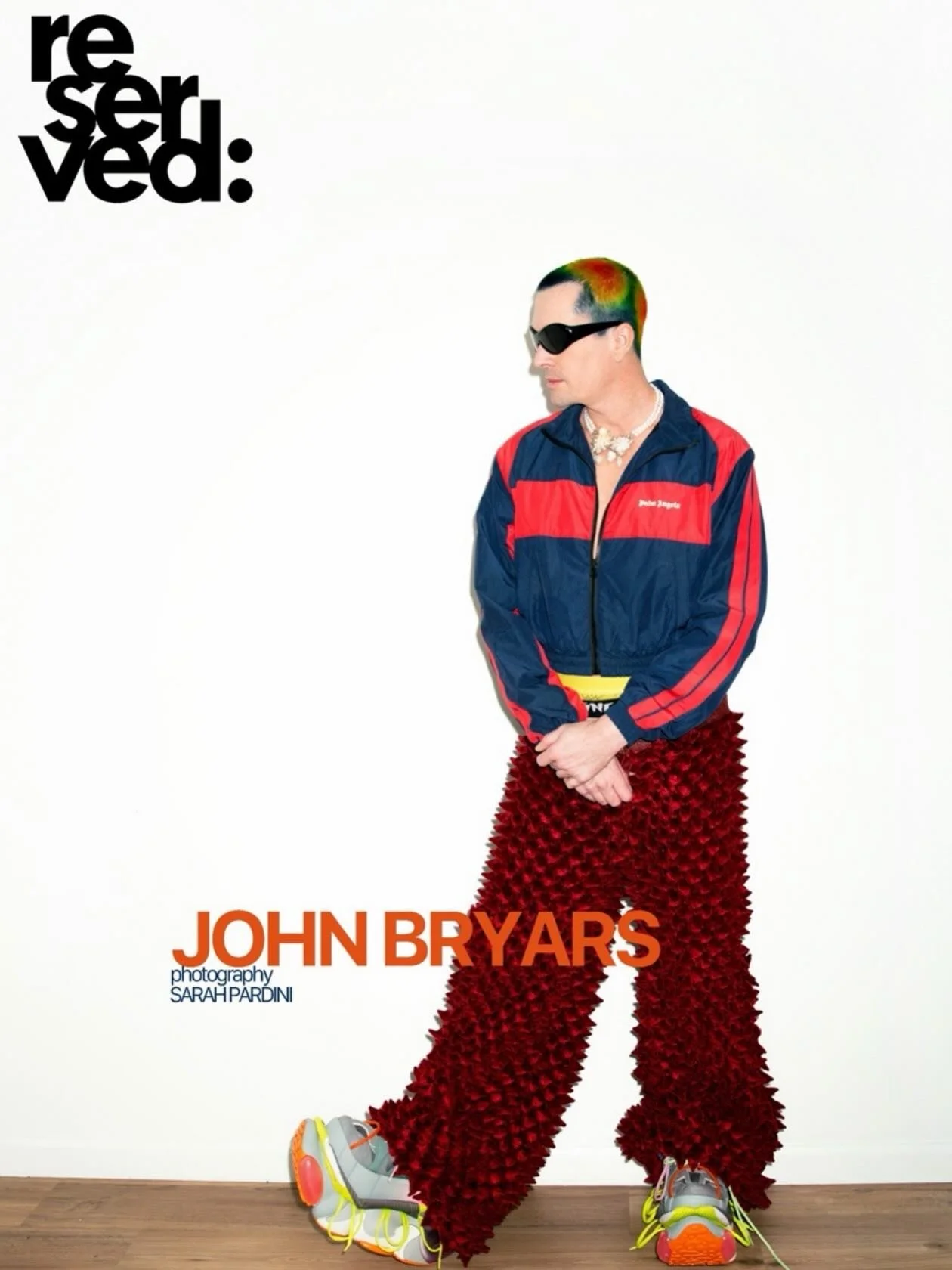 Starting the week with a little chaos, colour and character from our LA studio.

Gert Johan Coetzee, Capsule Eleven and My Dearest World styled on @johnnbryars for @reservedmagazine &mdash; a playful collision of texture, tailoring and individuality 