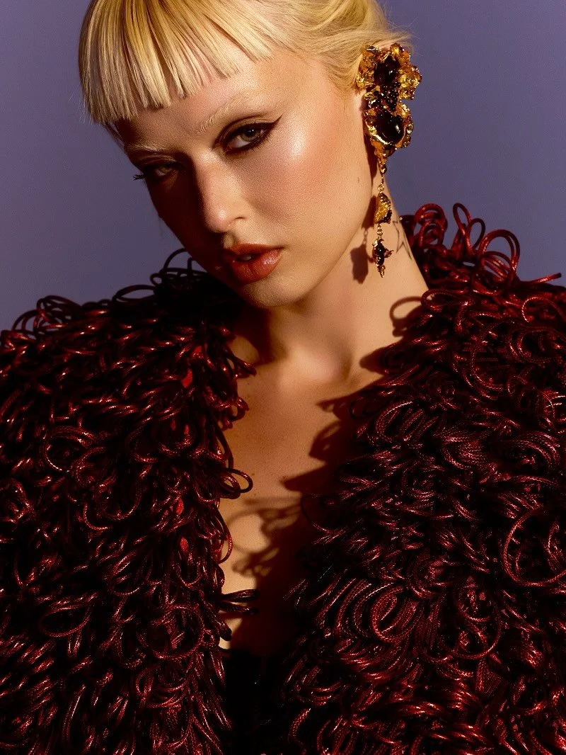 @zena_nao for @numeroswitzerland ⚡️ Available on @in_house.group and in our LA showroom

model @sevahna 
photography @seanmichon 
art direction @leikin_it 
styling @morganpstyling 
hair @emmacarobinihair 
makeup @miadonderomakeup 
lighting tech @xtra