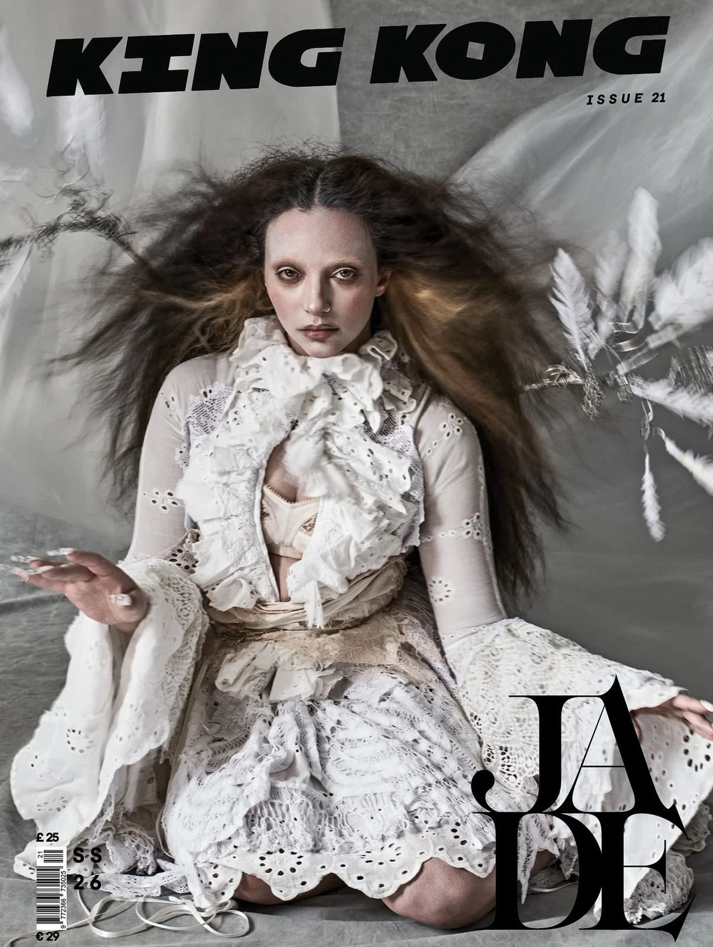 @jadethirlwall covers @kingkongmagazine wearing @hectormacleanlondon 🖤 

Big thank you to @kekohainswheeler 🤍

Concept, creative direction &amp; styling @kekohainswheeler
Photographer &amp; creative direction @marianovivanco
Artist of makeup @theal