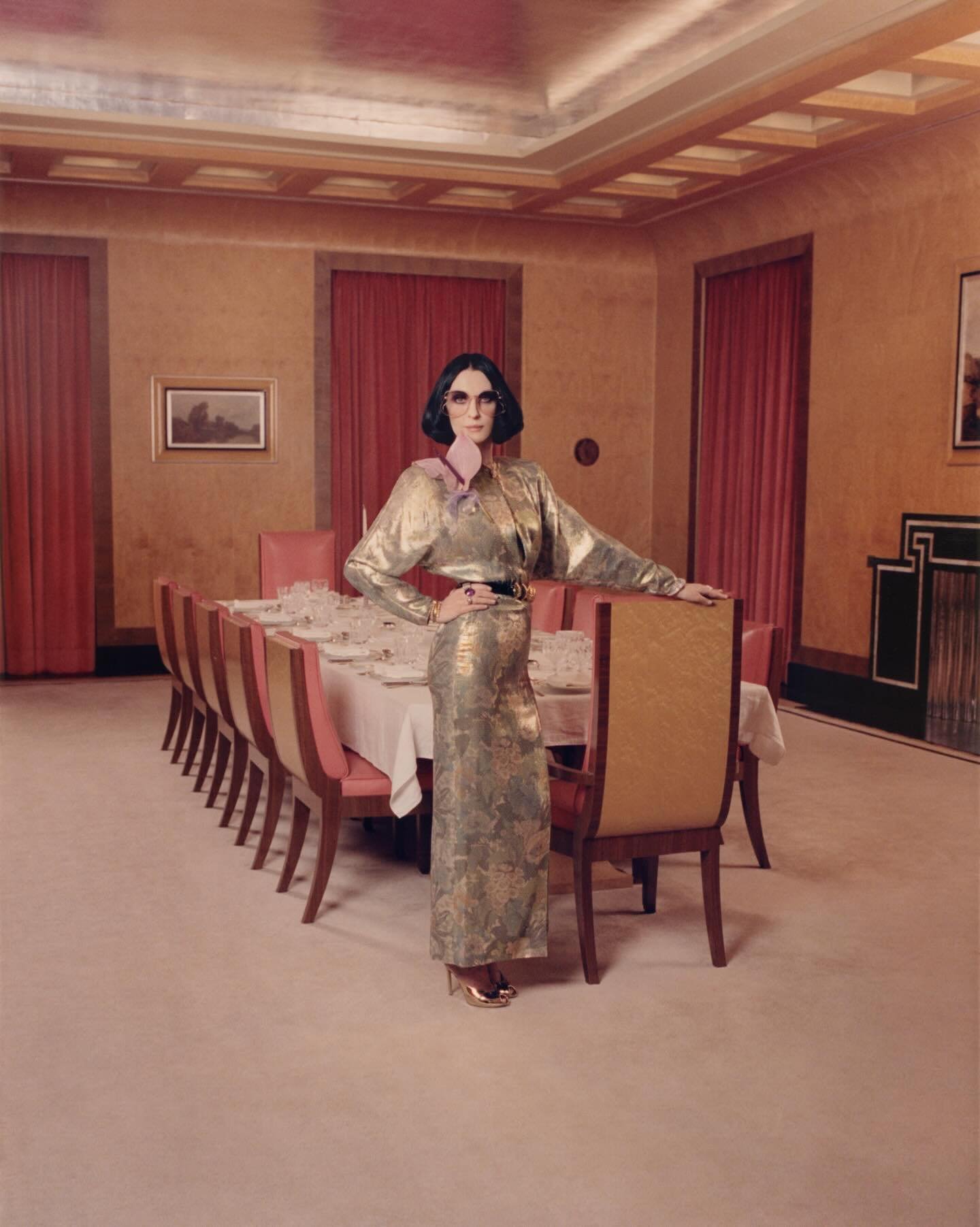 Susie Cave for @britishvogue wearing @bighornrhino ⚡️ Available to request on @in_house.group and our LA showroom

Stylist and Photographer @venetialscott 
Make-up @mirandajoyce
Hair @alipirzadeh
Manicure @adamslee_
Set Design @gideonponte
Lighting D