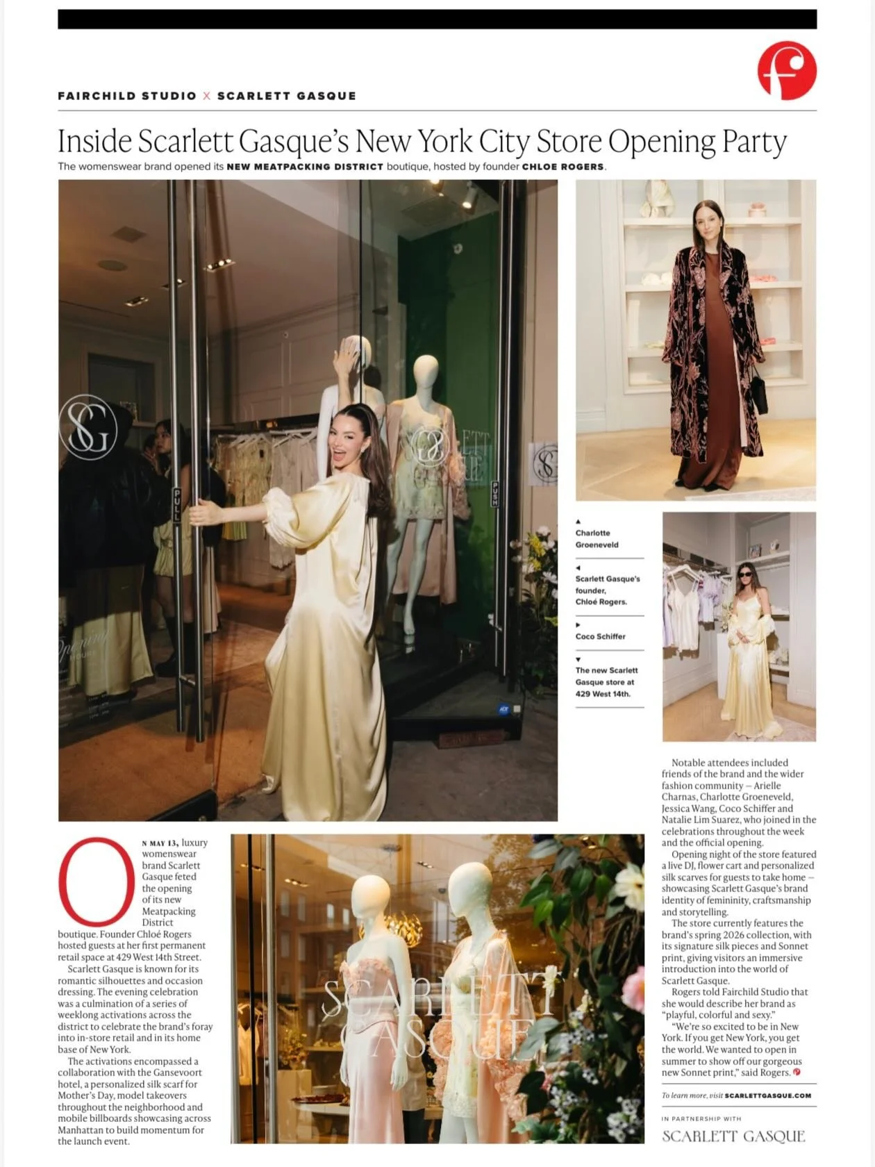 Check out @scarlettgasque featured in @wwd 

The luxury lingerie brand has opened its first-ever New York flagship in the heart of the Meatpacking District, marking an exciting new chapter for the brand.