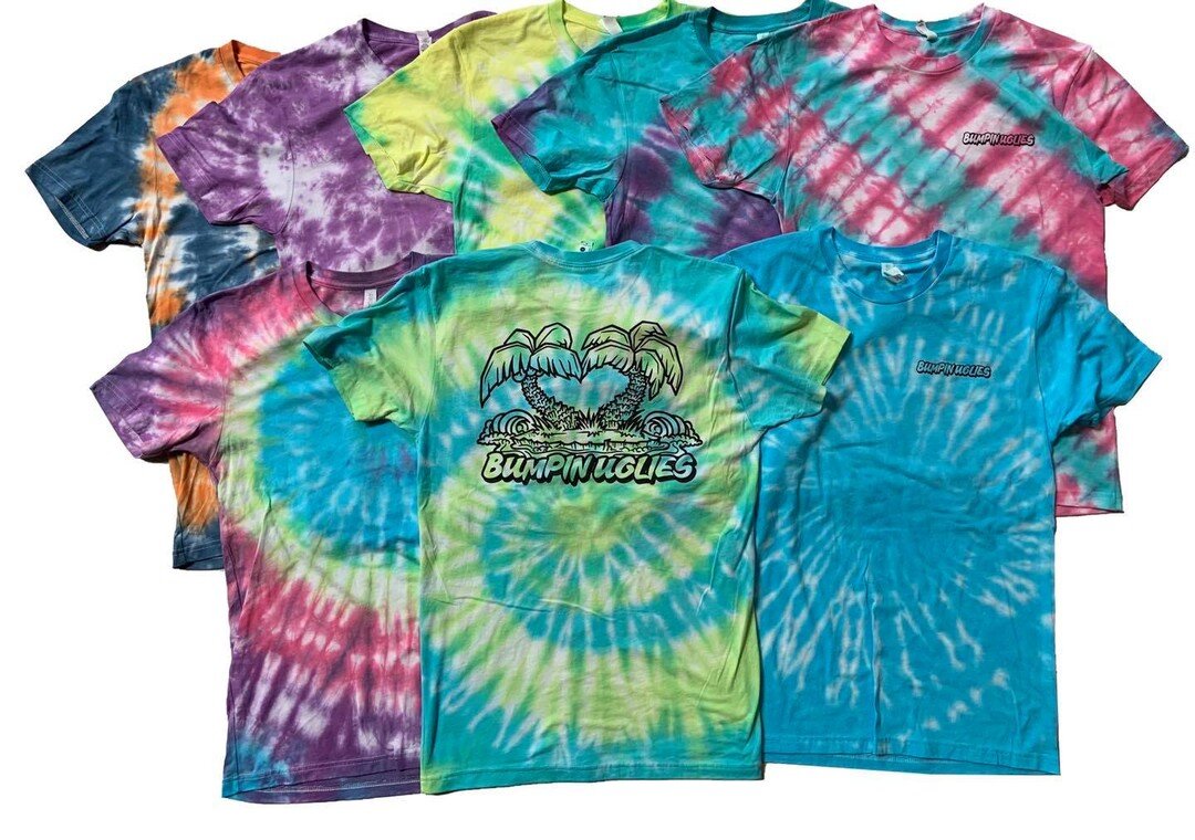 New Merch 🥳 On sale now - 
Link in Bio. 'Island Time' T-Shirts designed by Michael Capo and tie-dyed by our very own Merch Manager Justin Ambr&oslash;sia. Be ready for warmer days with these bad boys 😎

Be sure to check out Michael&rsquo;s Facebook