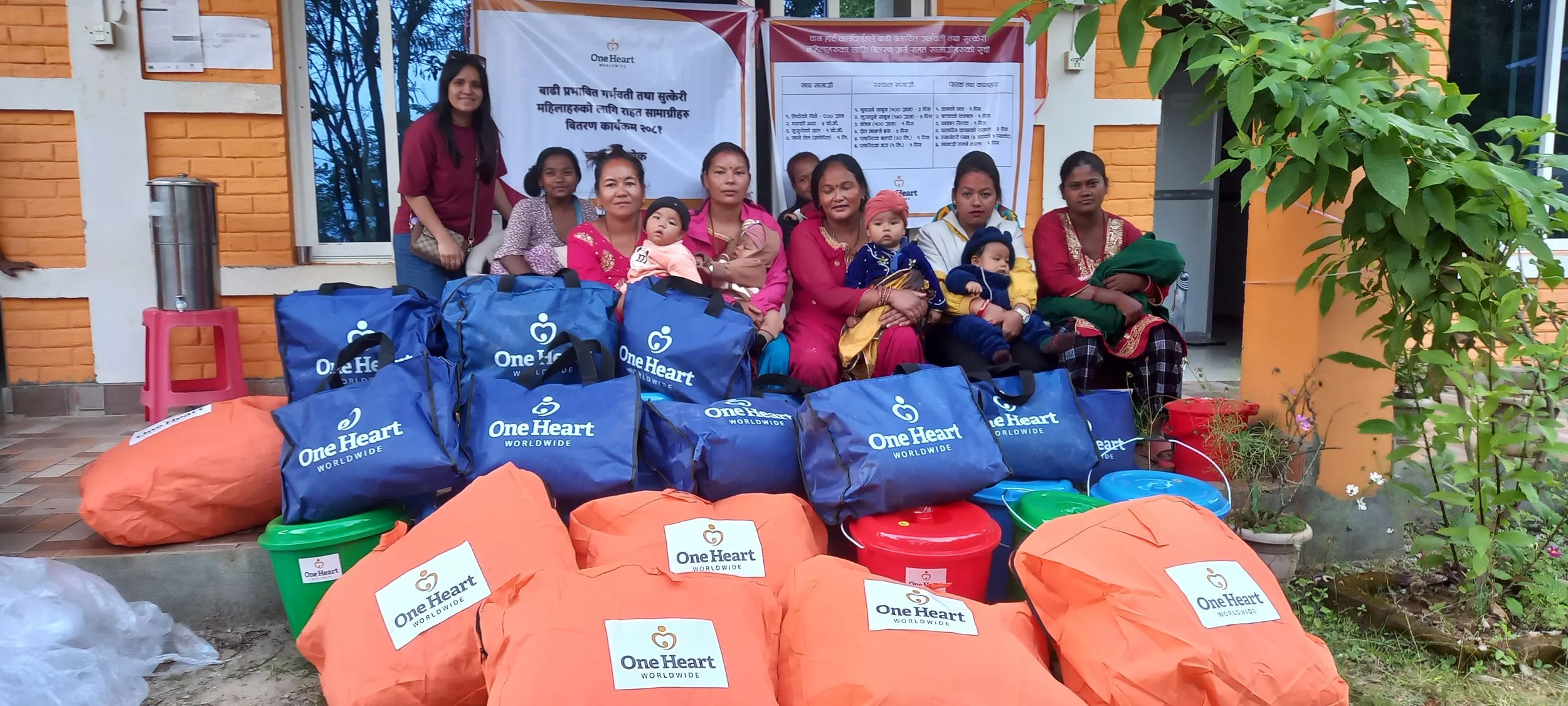Flood relief 2024 Chauri Deurali Rural Municipality, Kavre
