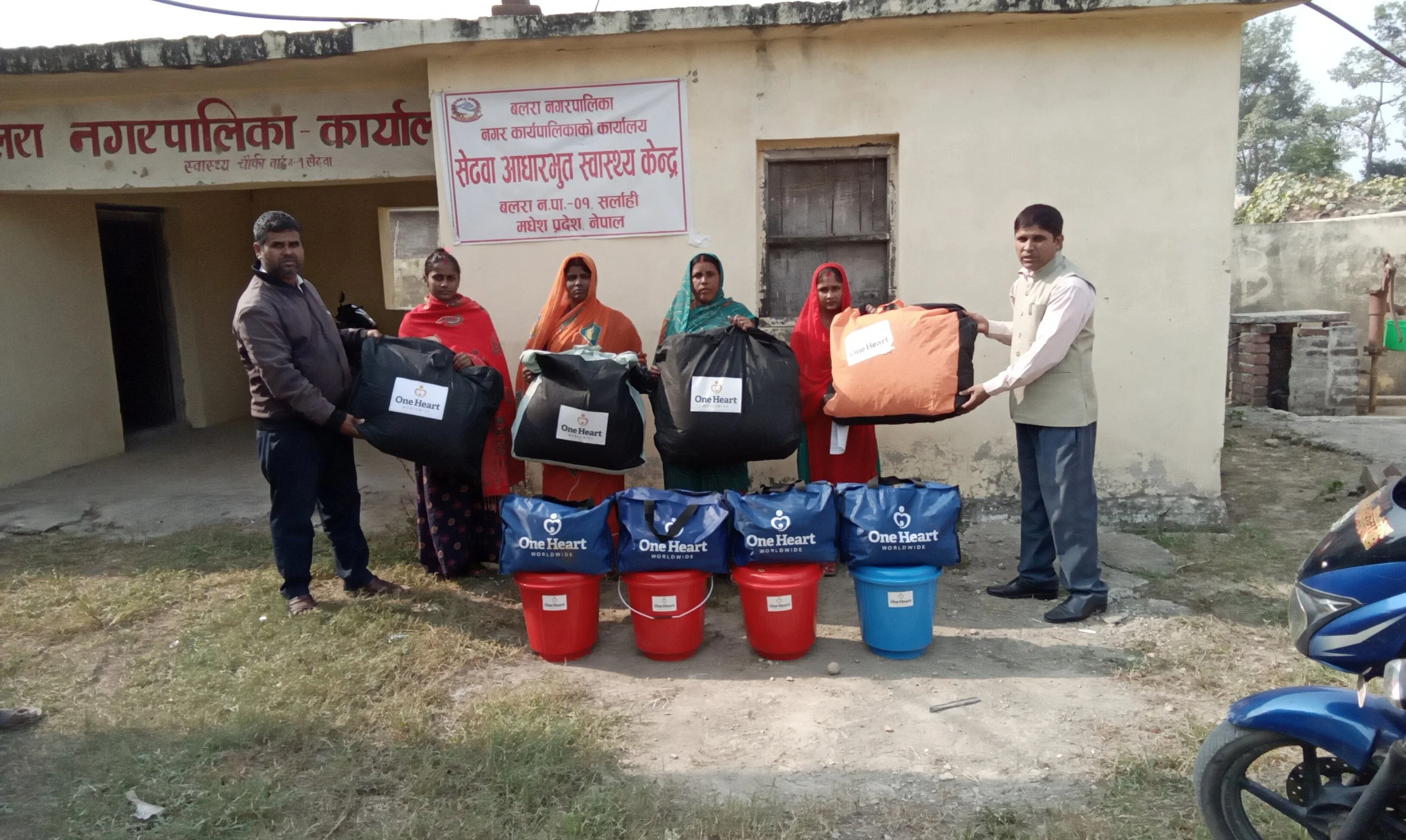 Flood relief 2024 Balara Municipality, Sarlahi