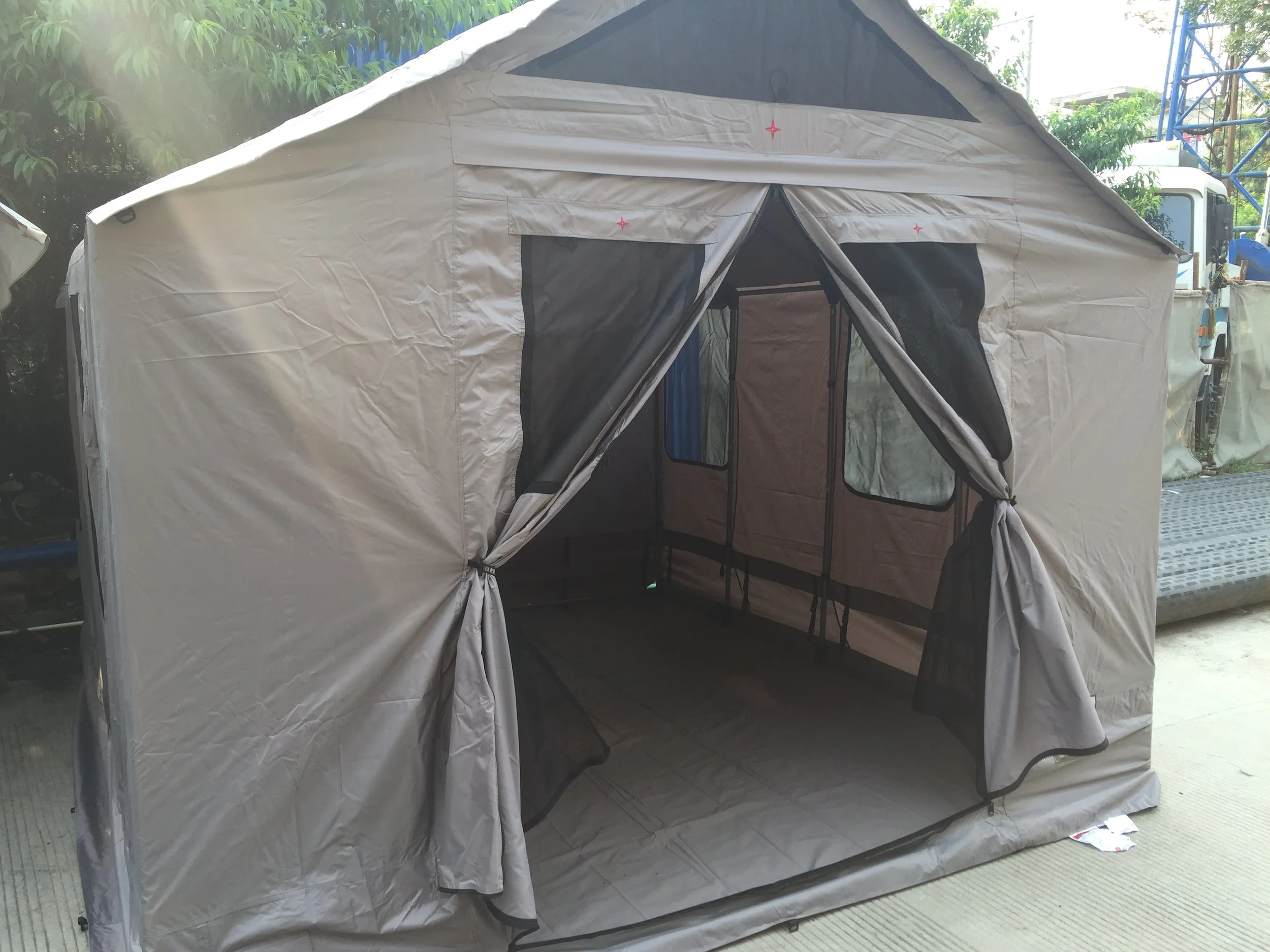 COVID 2021 Response - Tent_support_Civil Hospital_0521