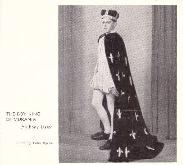 Tony Lister - Boy King  in King's Rhapsody 1955.JPG