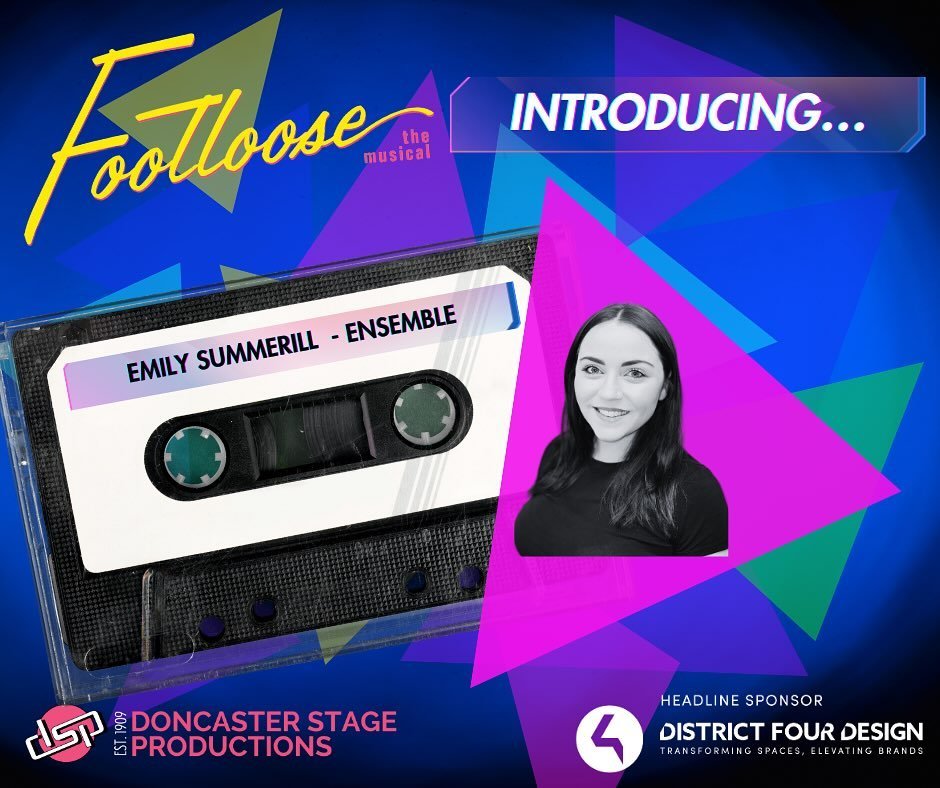 Introducing Emily Summerill who is part of our ensemble in our upcoming production of Footloose 🕺

🎭Cast
🗓️ 15th - 18th May 2024
📞 01302 303959
💻 https://www.castindoncaster.com/whats-on/footloose/

#footloosethemusical #everyonecutloose #musica