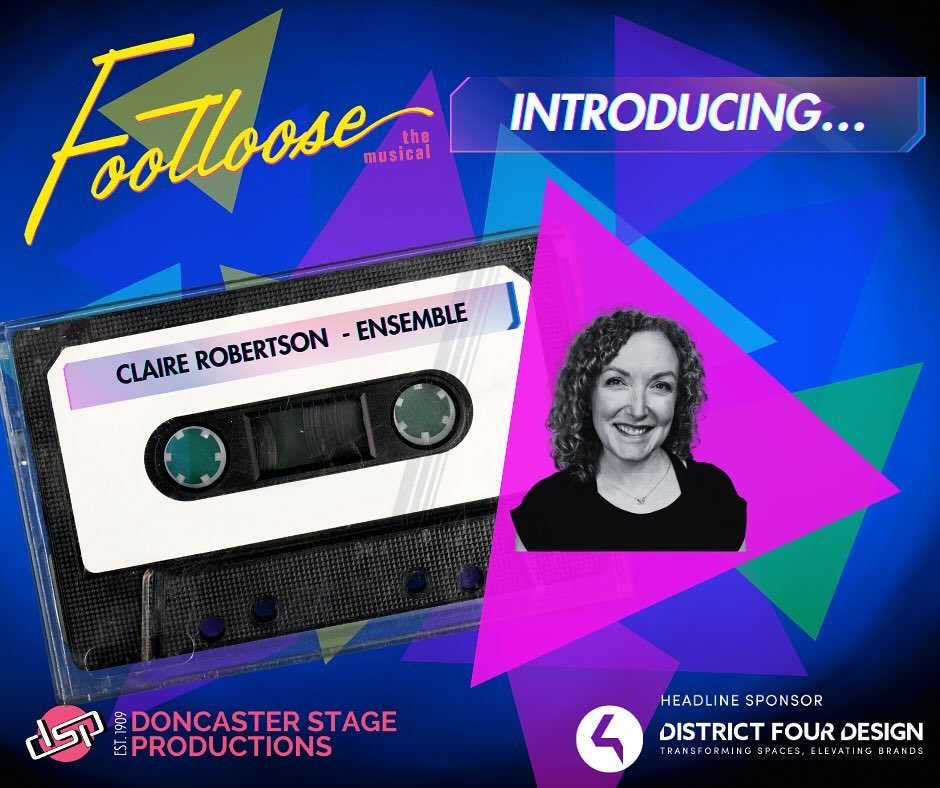 Introducing Claire Robertson who is part of our ensemble in our upcoming production of Footloose 🕺

🎭Cast
🗓️ 15th - 18th May 2024
📞 01302 303959
💻 https://www.castindoncaster.com/whats-on/footloose/

#footloosethemusical #everyonecutloose #music