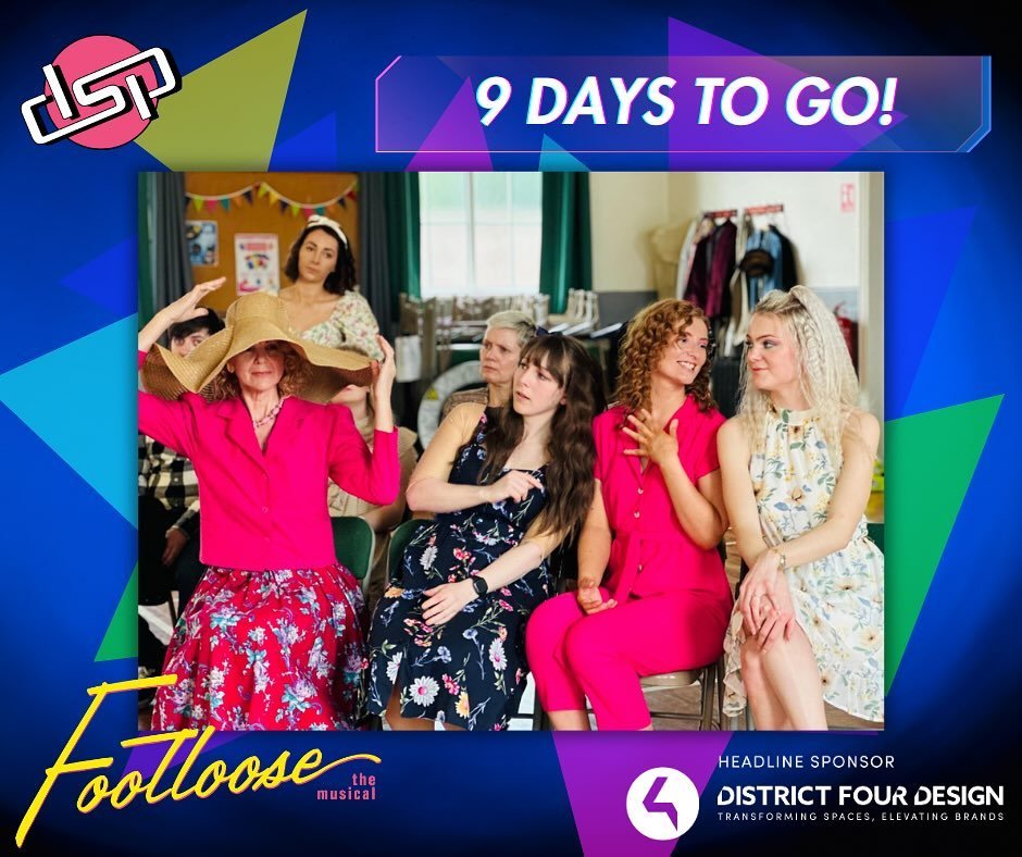 We&rsquo;re into single figures now with just 9 days to go! 🤩

Who&rsquo;s joining us in Bomont?! Get your tickets today🕺

🎭Cast
🗓️ 15th - 18th May 2024
📞 01302 303959
💻 https://www.castindoncaster.com/whats-on/footloose/

#footloosethemusical 