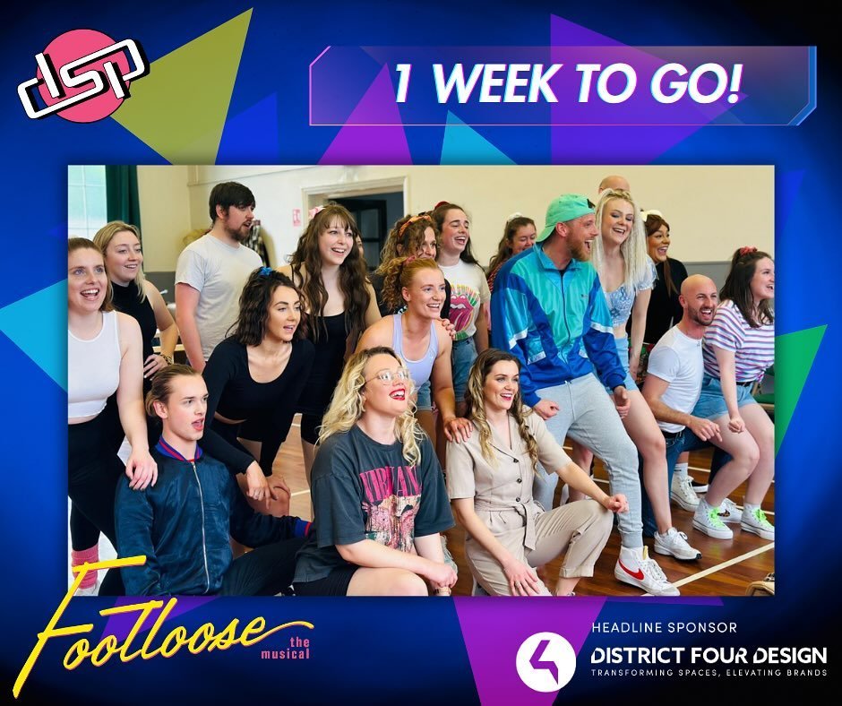 Footloose starts one week today! 🤩🎉🙌🏼

Right now is the time to get your tickets before it&rsquo;s too late🕺

🎭Cast
🗓️ 15th - 18th May 2024
📞 01302 303959
💻 https://www.castindoncaster.com/whats-on/footloose/

#footloosethemusical #everyonec