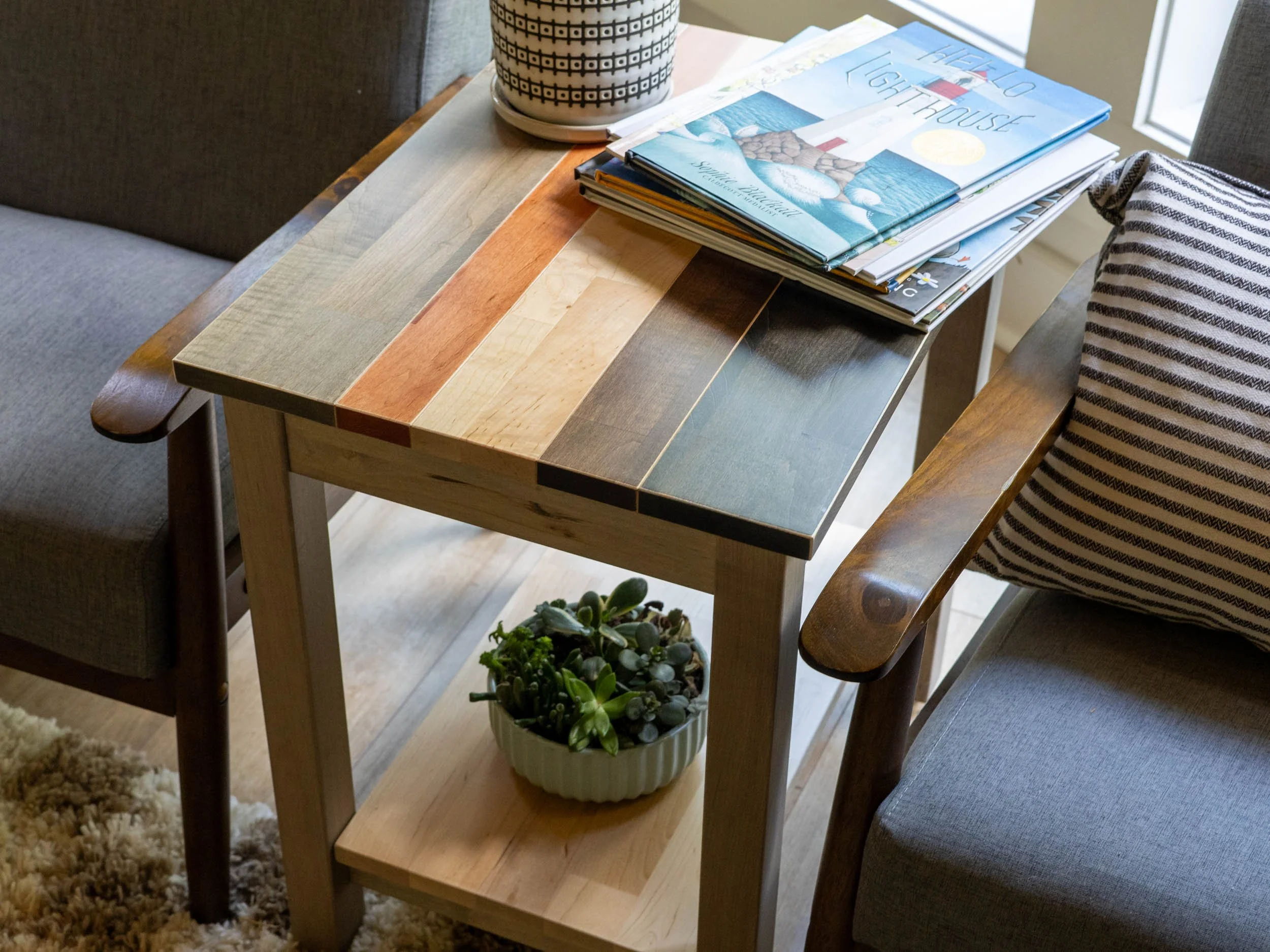 The Quill - End Table - Side Table