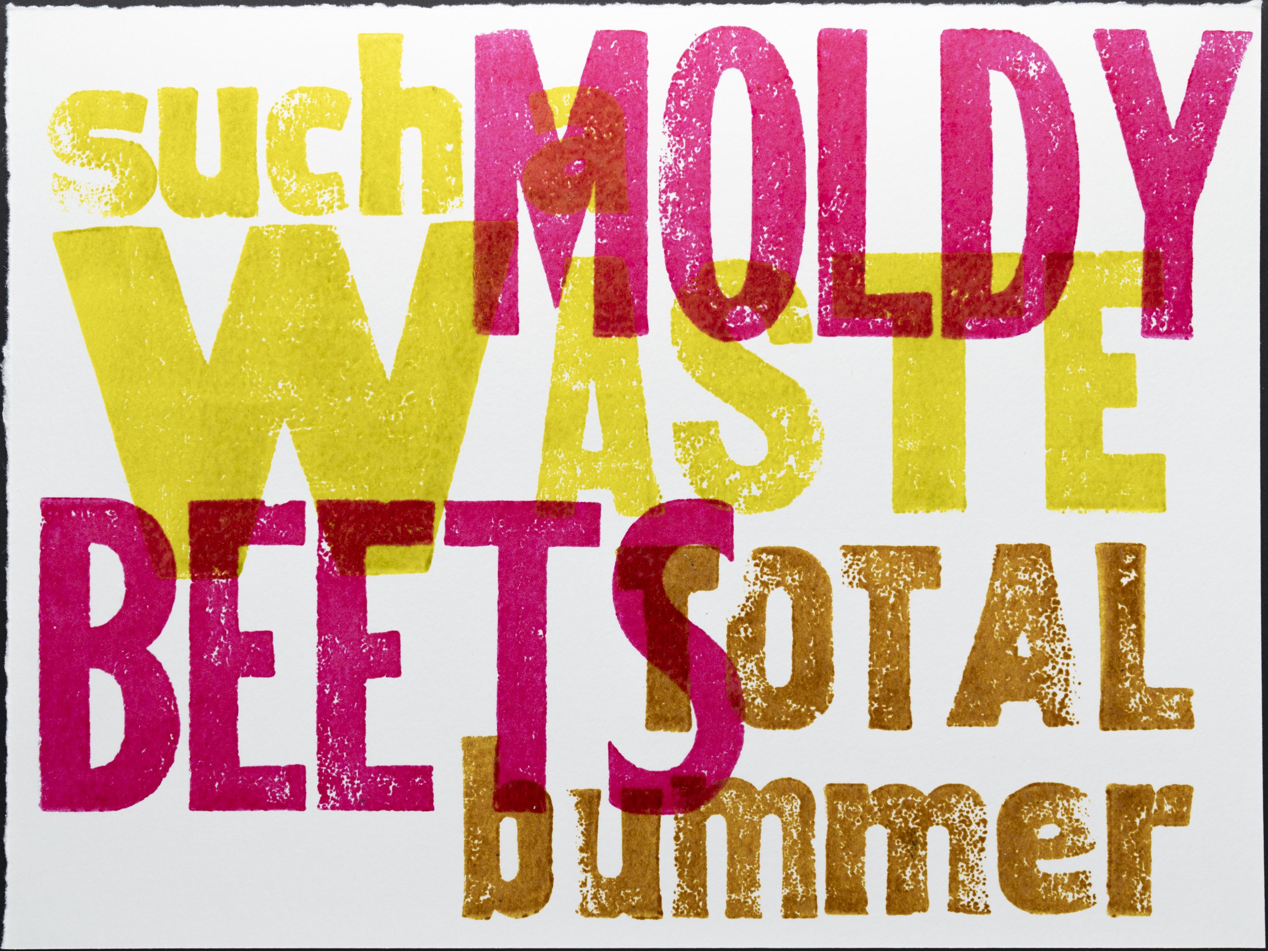 I need to work on my beet storage skills. The lovely beets I bought a few weeks ago? Moldy and squishy. I was looking forward to a nice batch of roasted beets with dinner, too. 10/31/2025