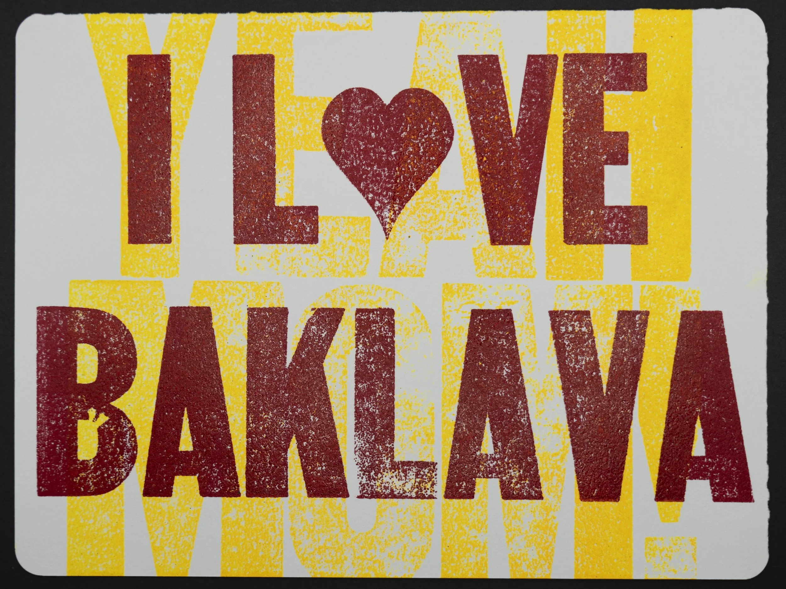 My mom ordered a box of baklava for me from Turkey. It was the most delicious treat ever. 12/05/2024
