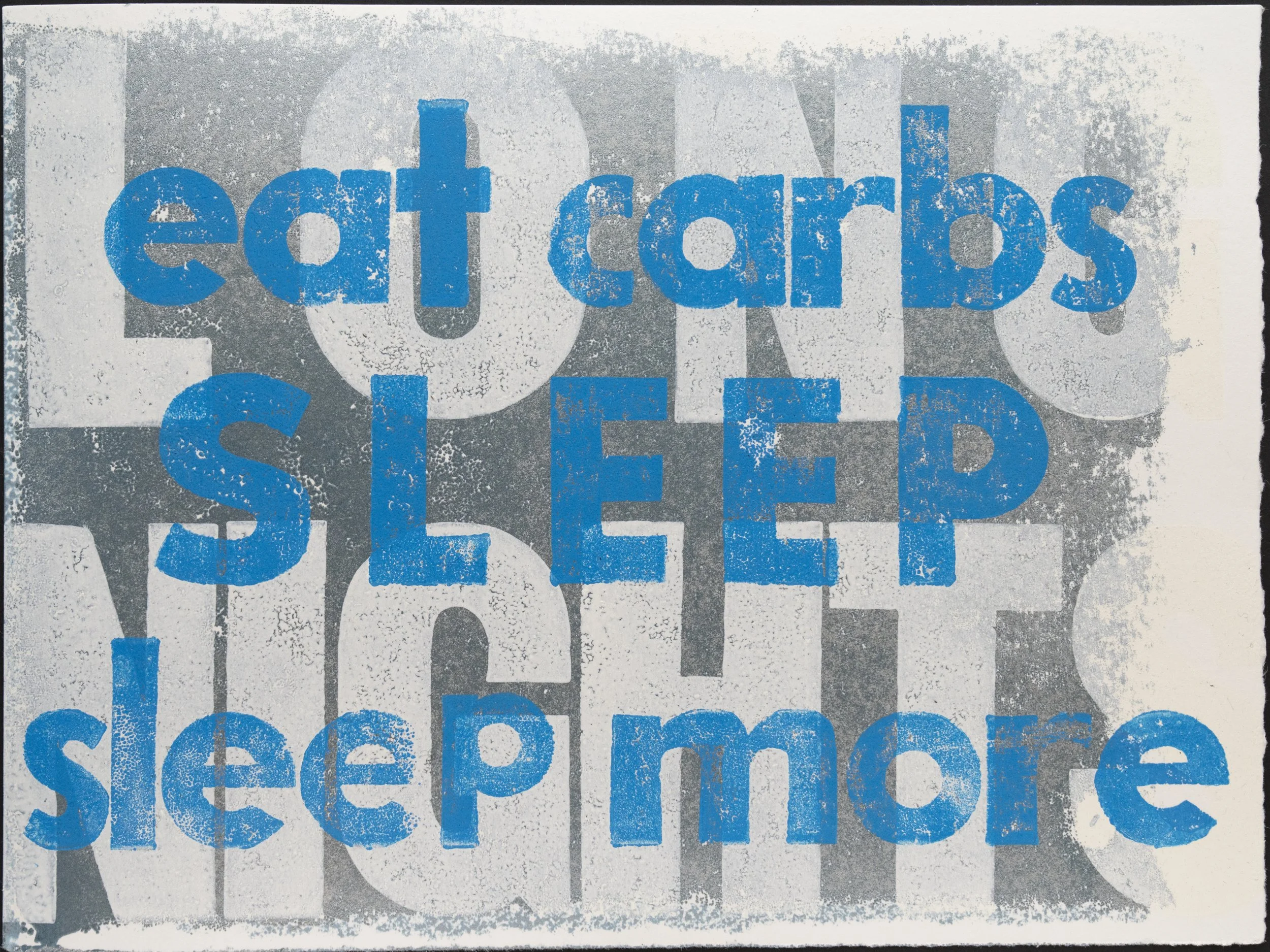 I still haven't lost last winter's weight gain. Whatever. Carbs and sleep are just the ticket when the nights become longer than long. 11/17/2025
