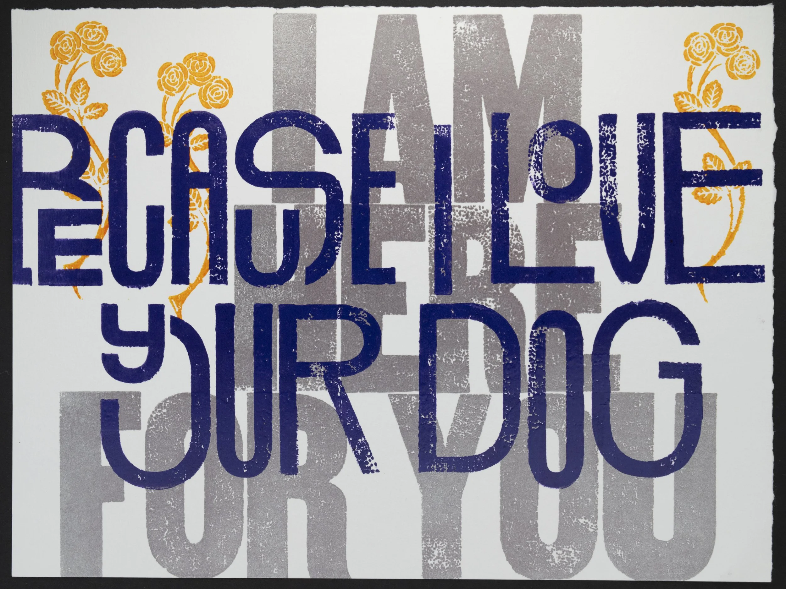 Just sayin'.... if I love your dog, I will have love for you too. 04/23/2025
