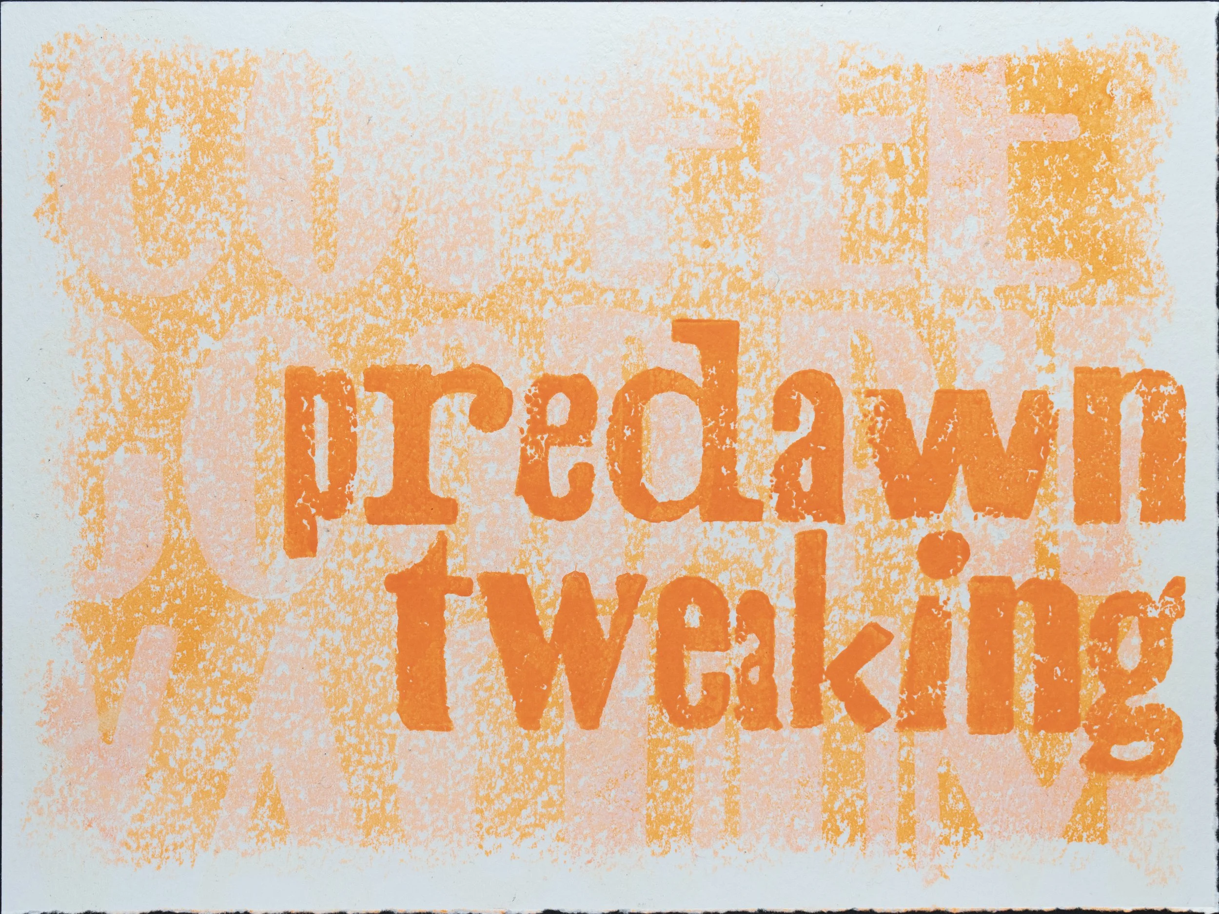 Who's had too much coffee this morning? Yup. The faint beginnings of dawn don't hit until somewhere around 8:30 am, so I have a whole heck of a lot of tweaking in the dark yet to do. 11/18/2025