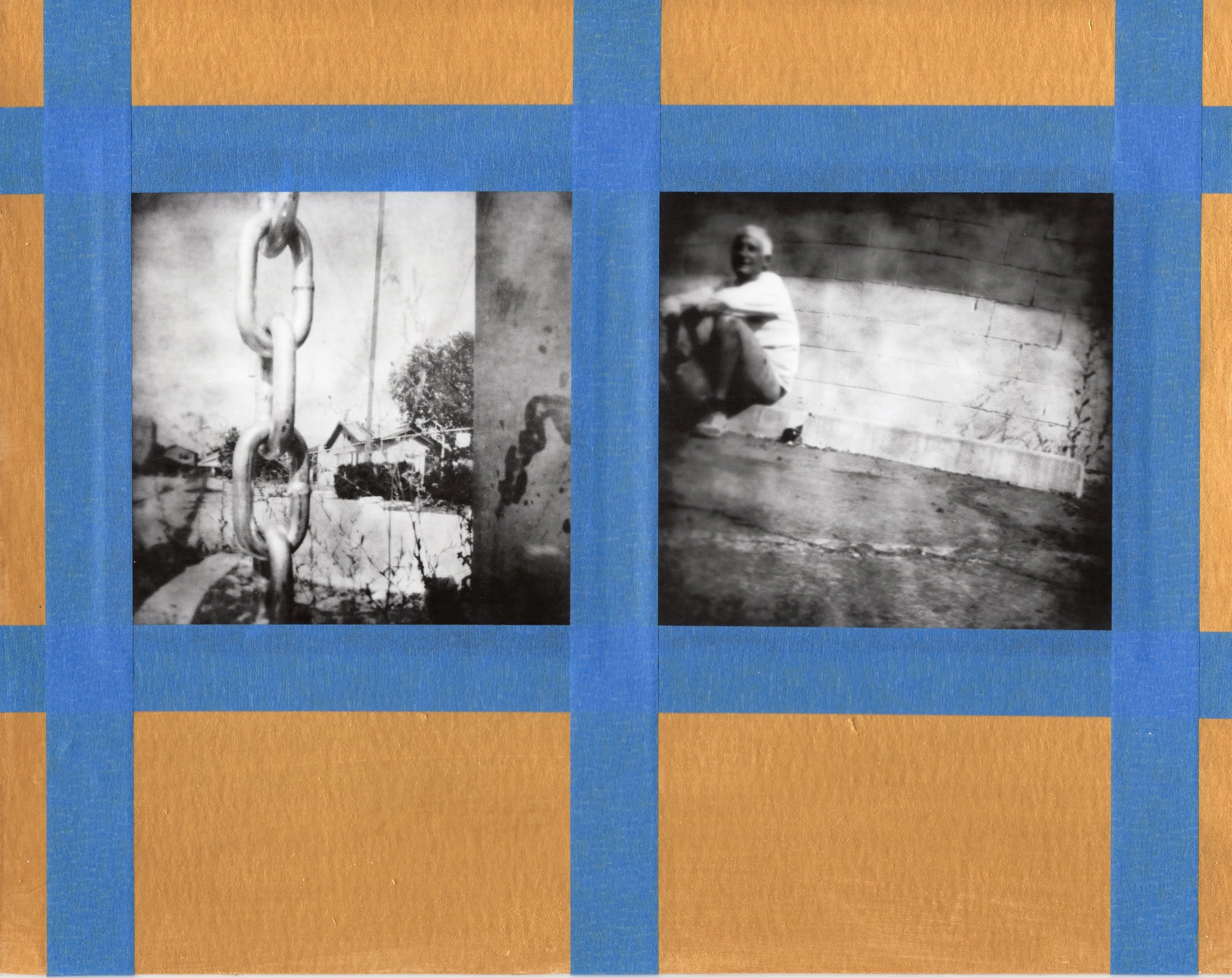 Vesta Street: a pinhole camera study, 10x8", 2021