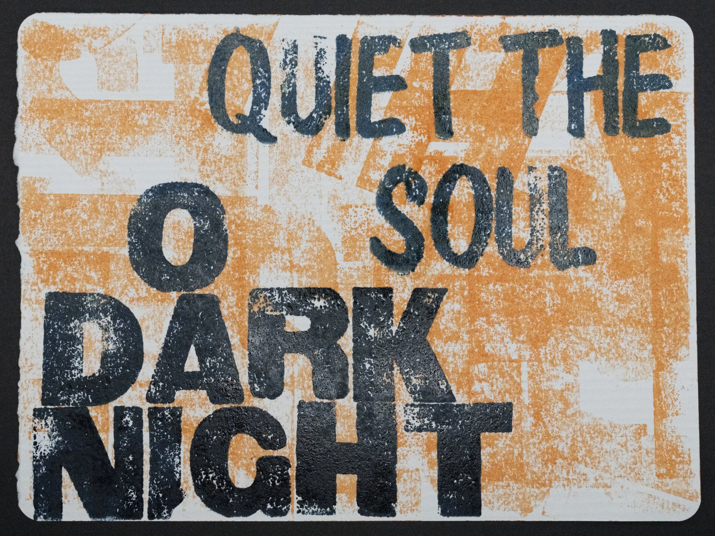 This particular night, there was a lot of chaos in my head. I quieted it. 12/29/2024