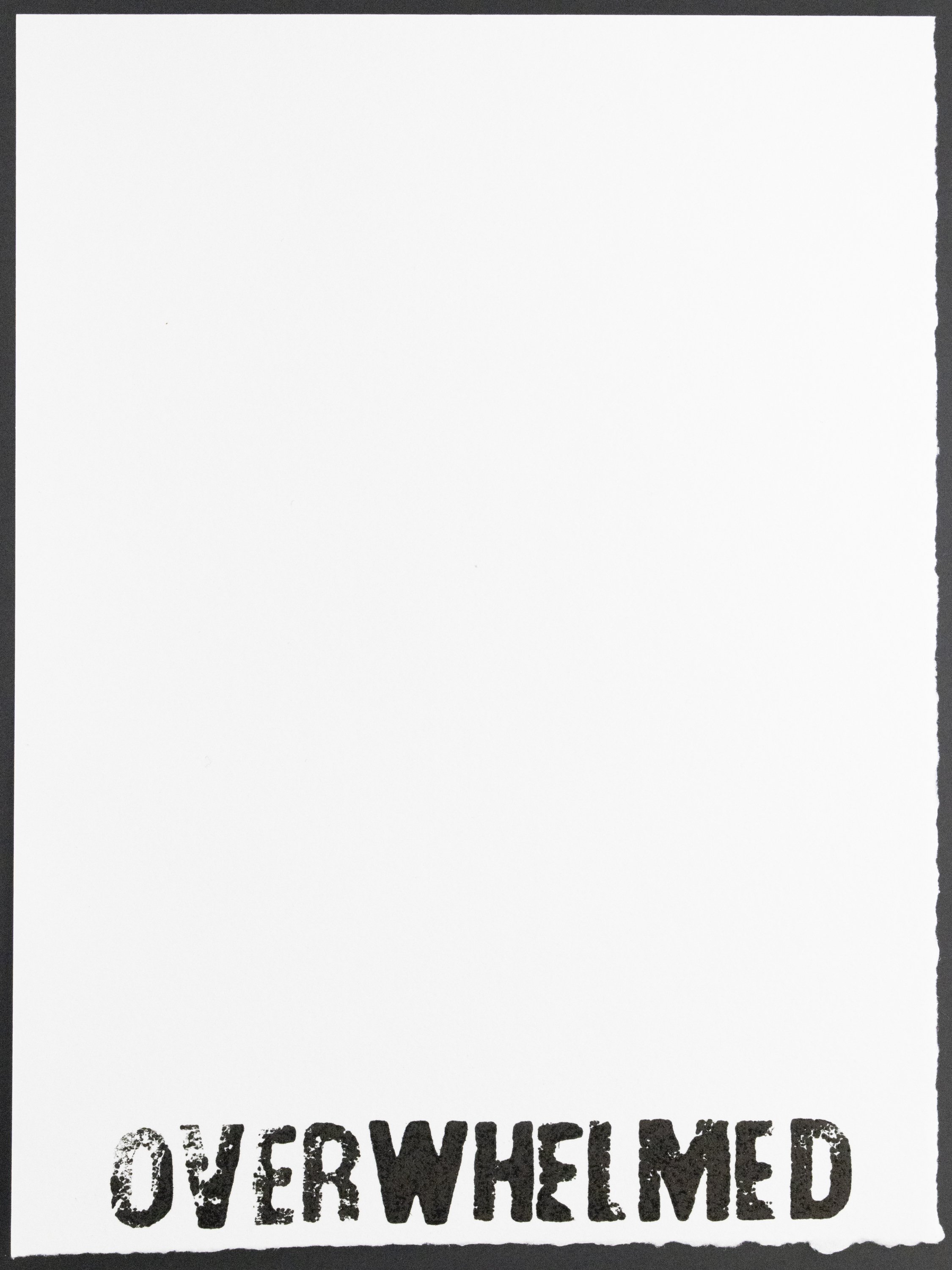 I'm not gonna lie: Today felt absolutely overwhelming. Printing it out helped. 02/02/2025