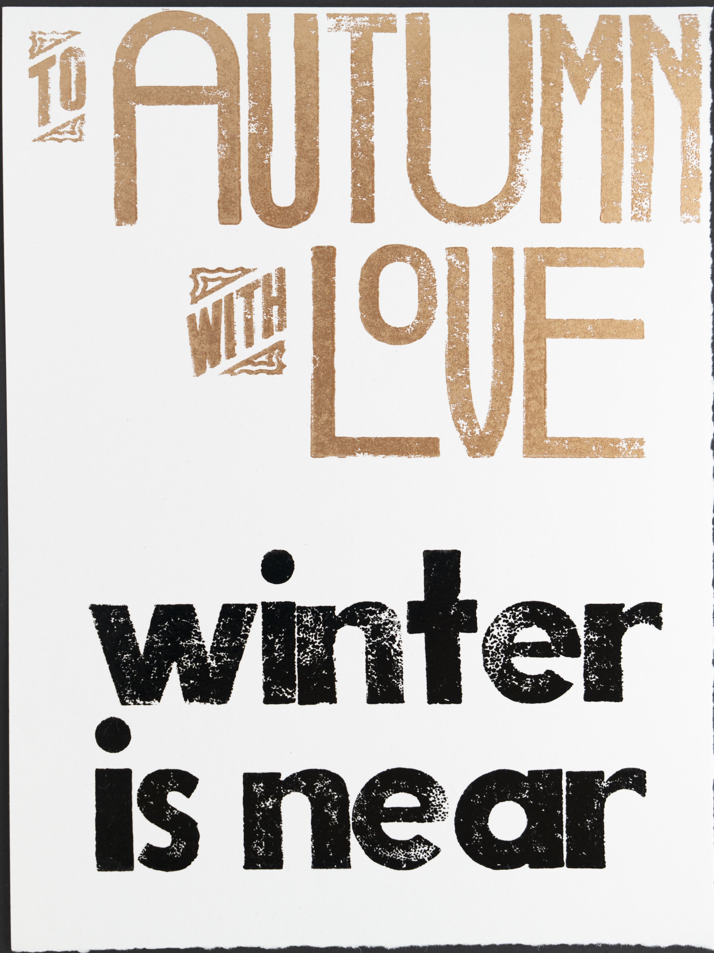 Winter comes early to this part of the world. While it isn't quite here yet, I can feel that it's on its way. 10/03/2025